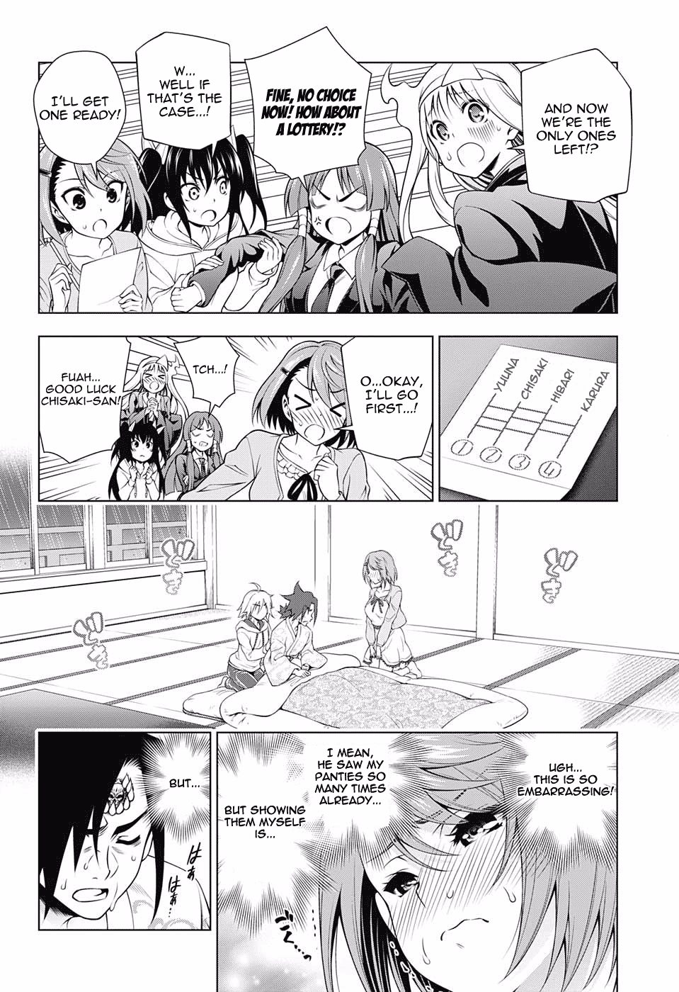 Yuragi-sou no Yuuna-san Chapter 99 page 14 - Chapter 99: Cursed Kogarashi