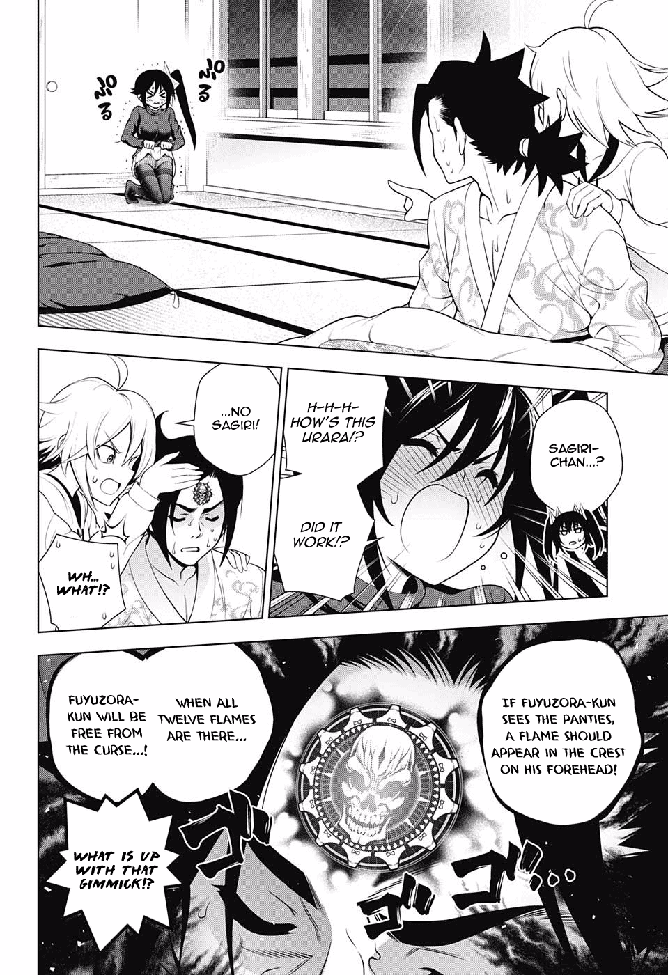 Yuragi-sou no Yuuna-san Chapter 99 page 6 - Chapter 99: Cursed Kogarashi