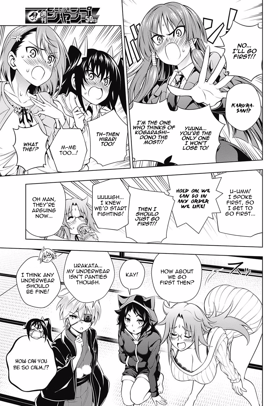 Yuragi-sou no Yuuna-san Chapter 99 page 9 - Chapter 99: Cursed Kogarashi