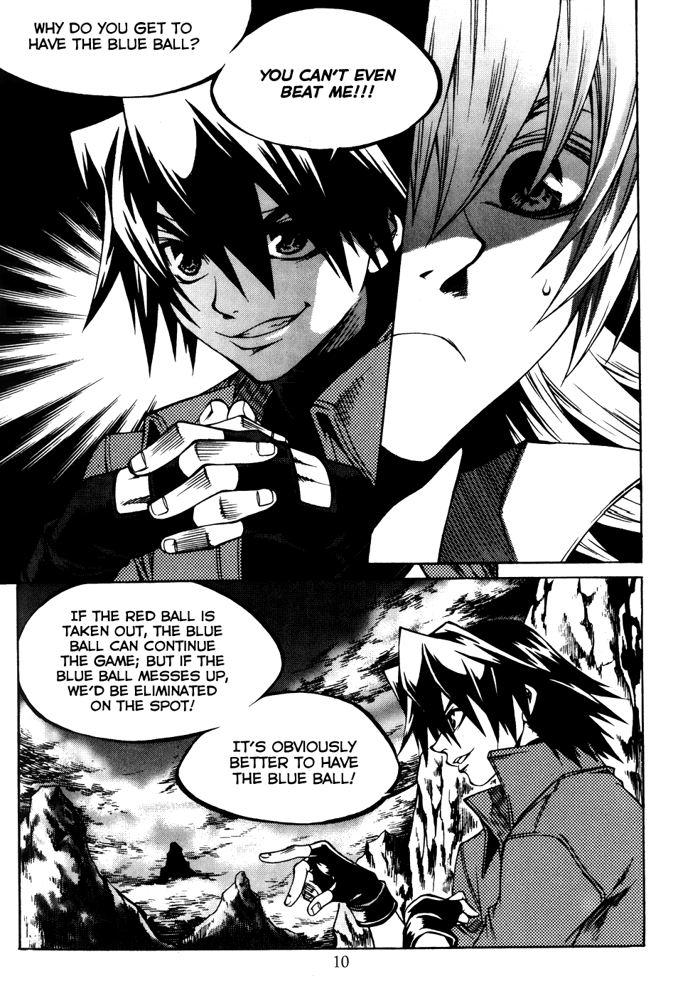 Yureka Chapter 202.4 page 14 - Chapter 202 v4 : Red Ball, Blue Ball