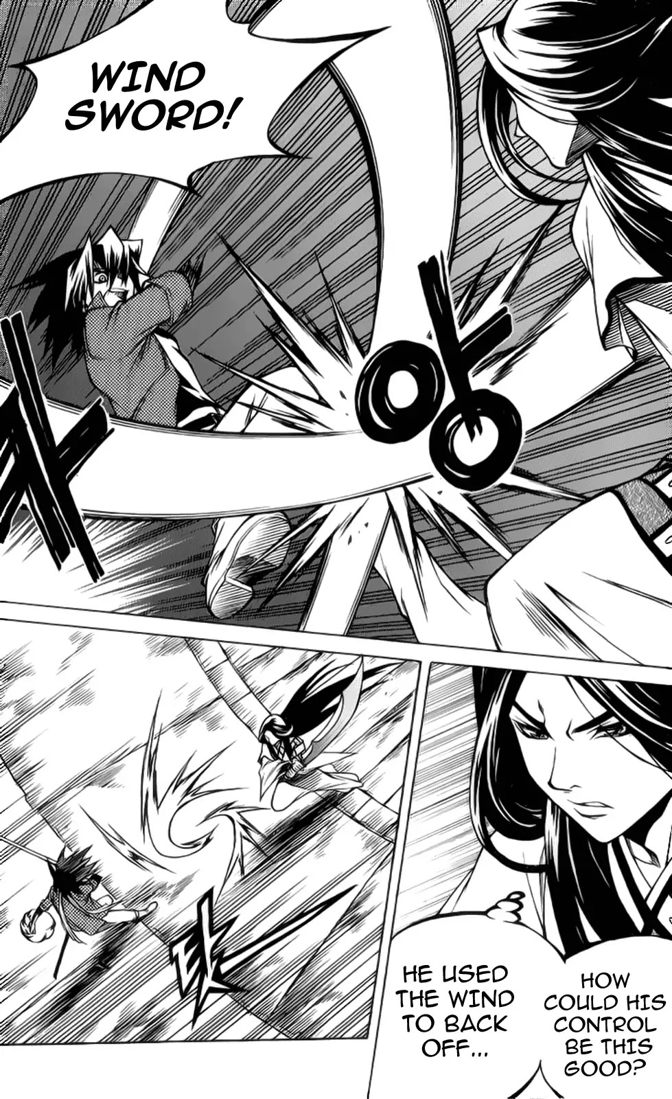 Yureka Chapter 207 page 11 - Chapter 207 : Sword Saint Whan vs A.I. Lotto