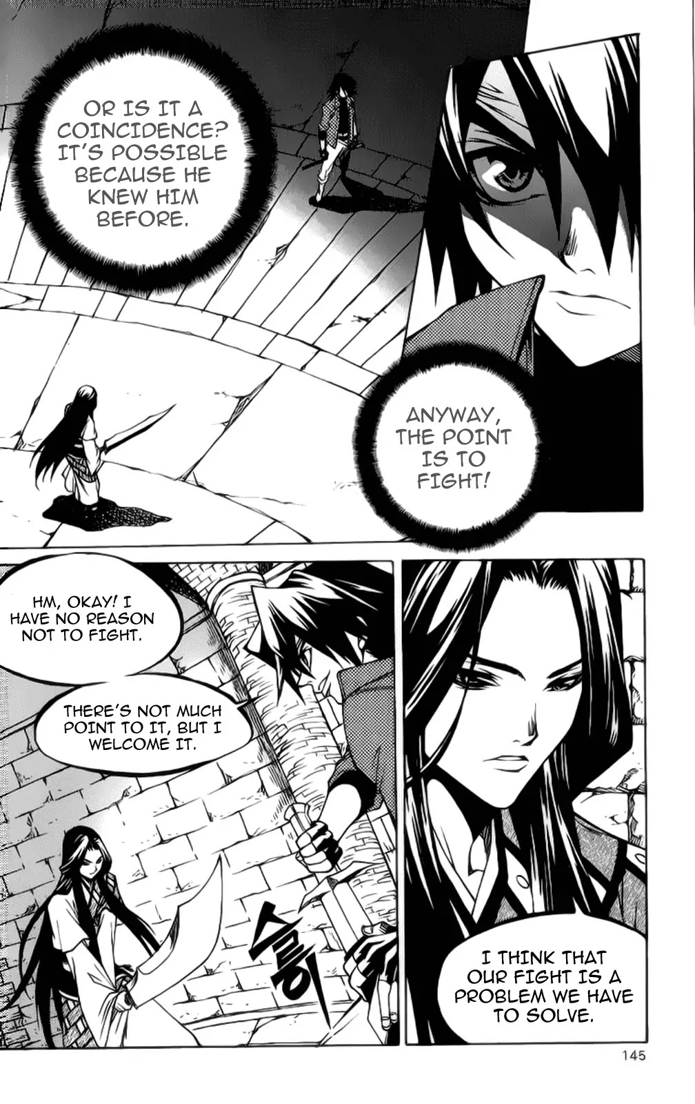 Yureka Chapter 207 page 3 - Chapter 207 : Sword Saint Whan vs A.I. Lotto