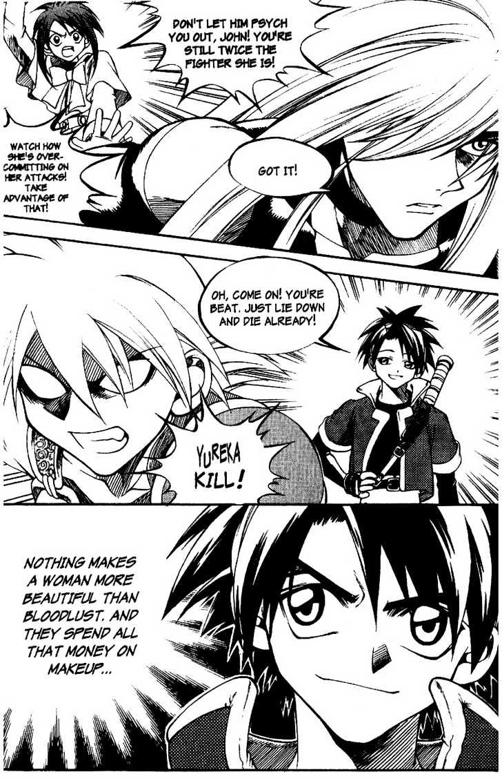 Yureka Chapter 27 page 14 - Chapter 27 : You Hit Like a Girl. Hard.
