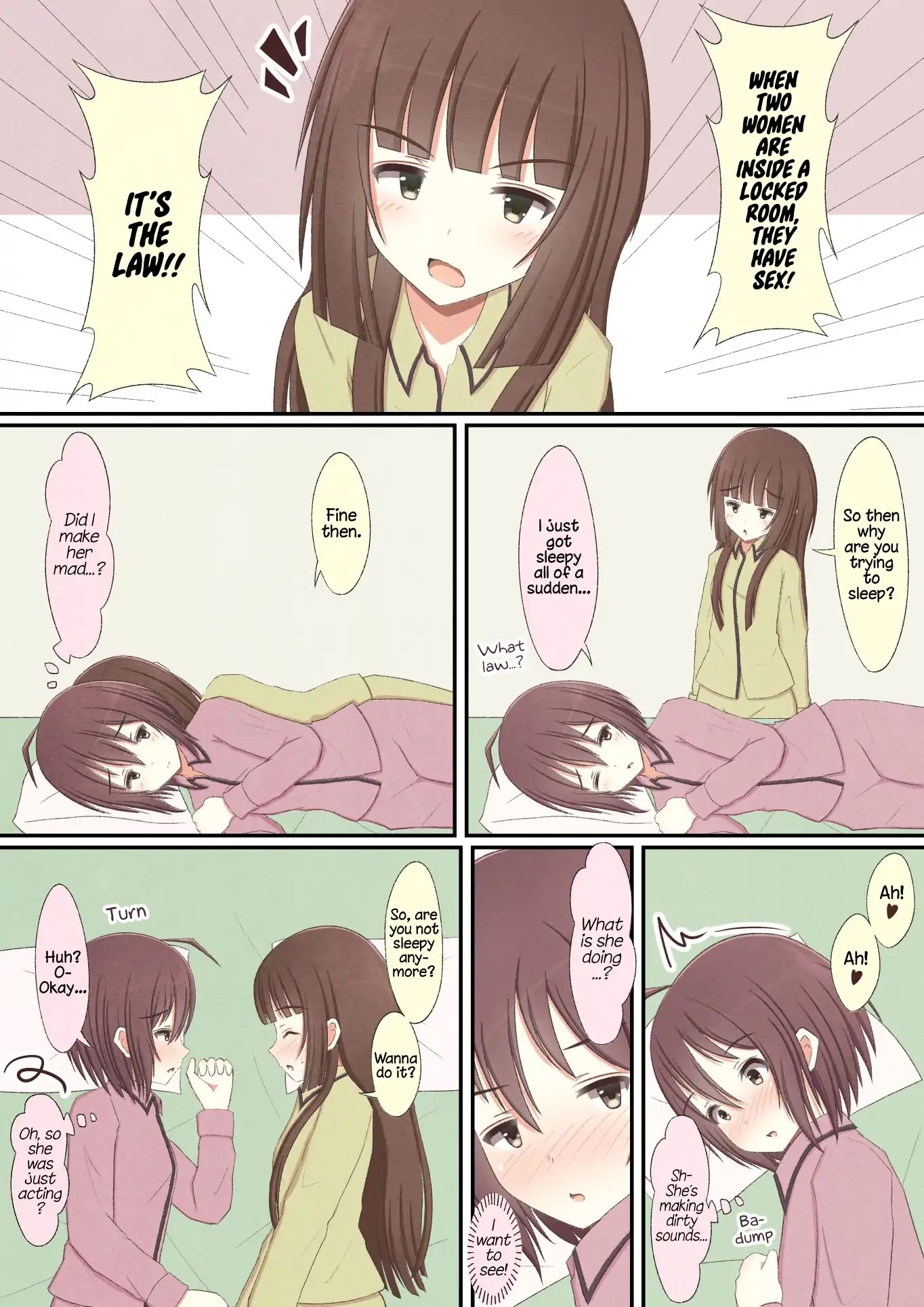 Yuri Couple Chapter 1 page 10 - Chapter 1: 0-25