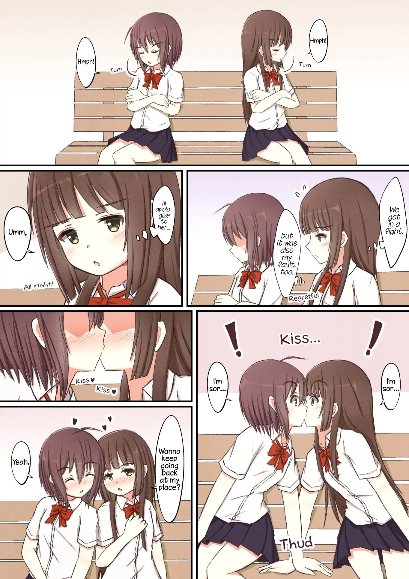 Yuri Couple Chapter 1 page 2 - Chapter 1: 0-25