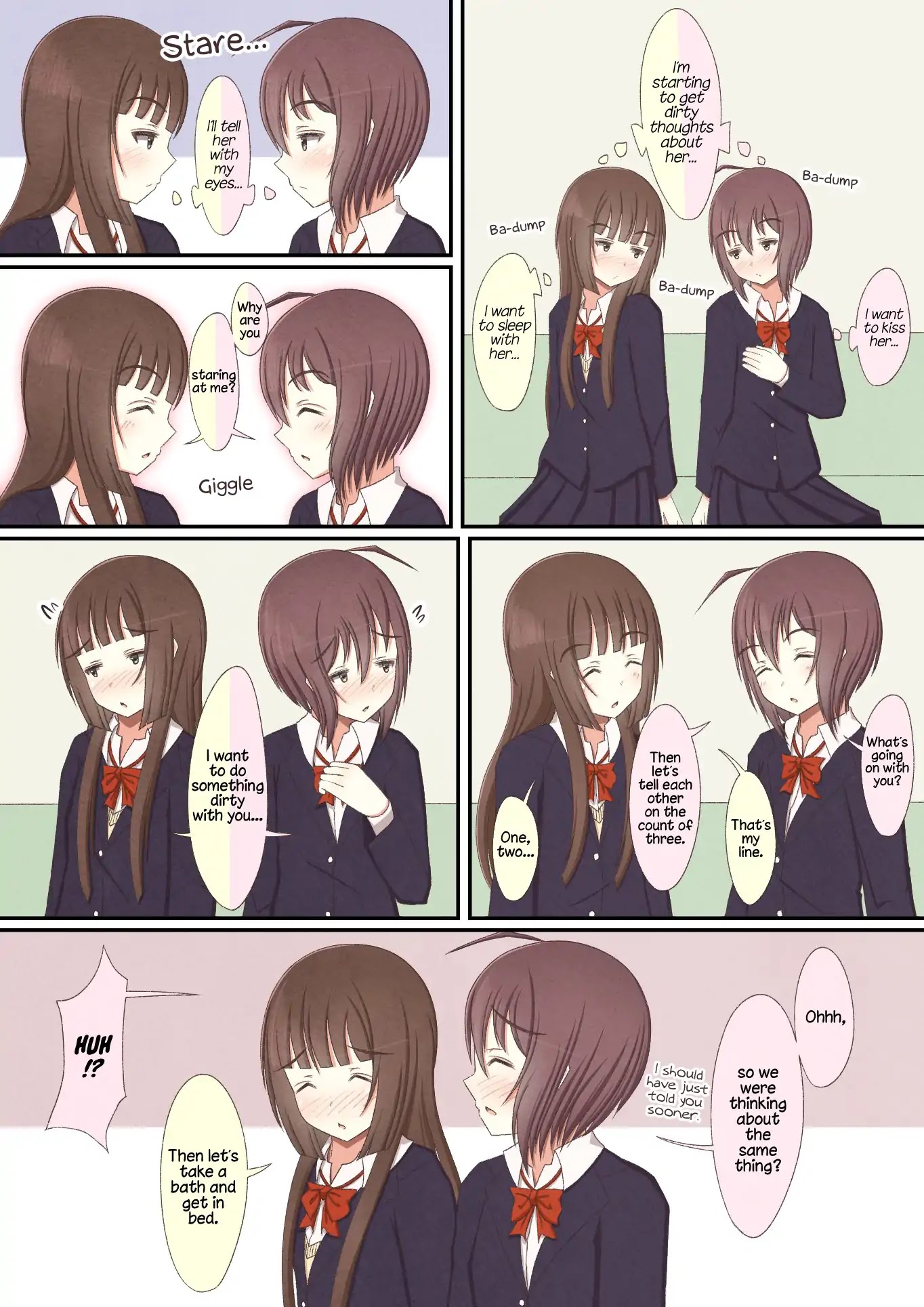 Yuri Couple Chapter 1 page 21 - Chapter 1: 0-25
