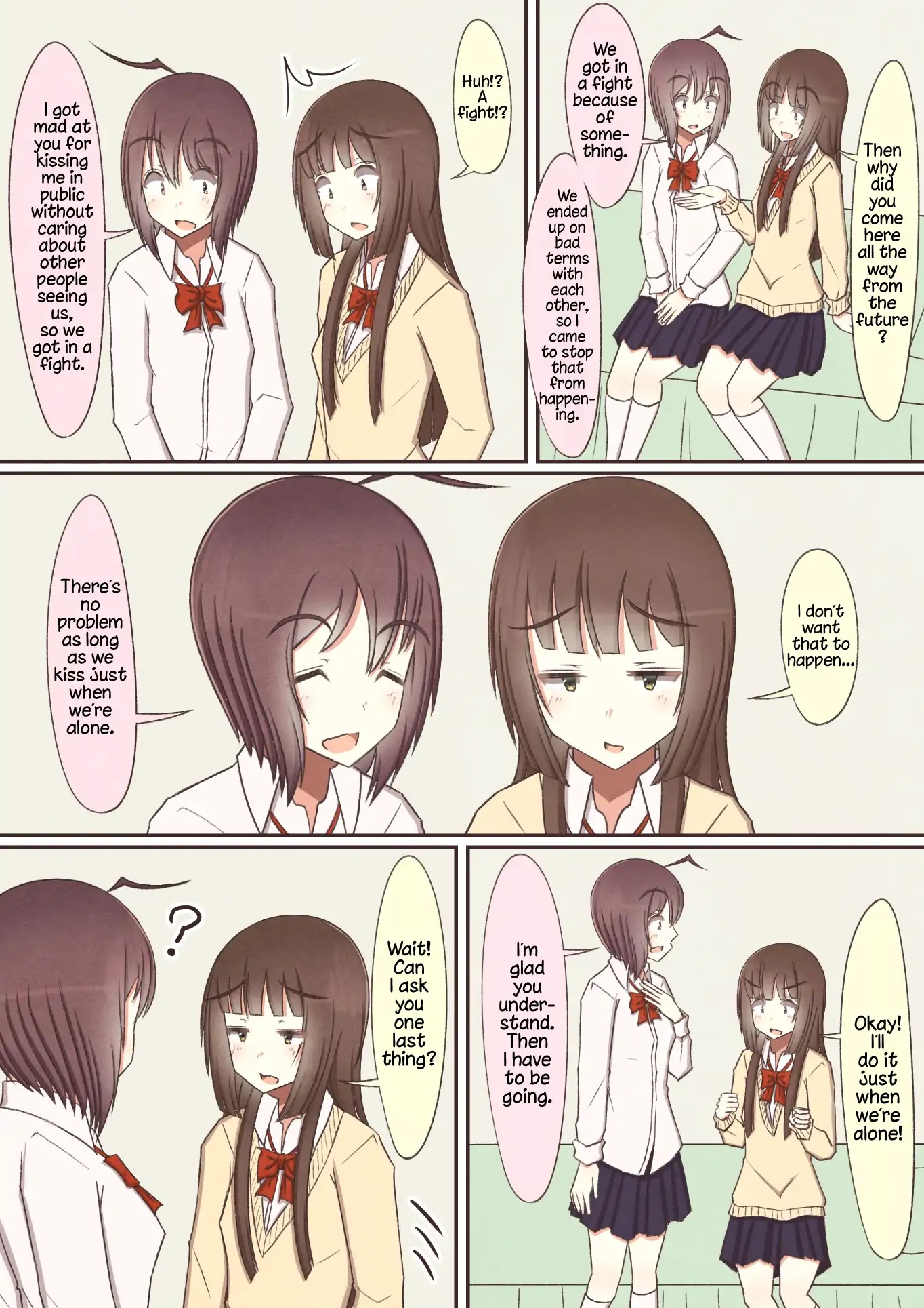 Yuri Couple Chapter 11 page 3 - Chapter 11: 115-118