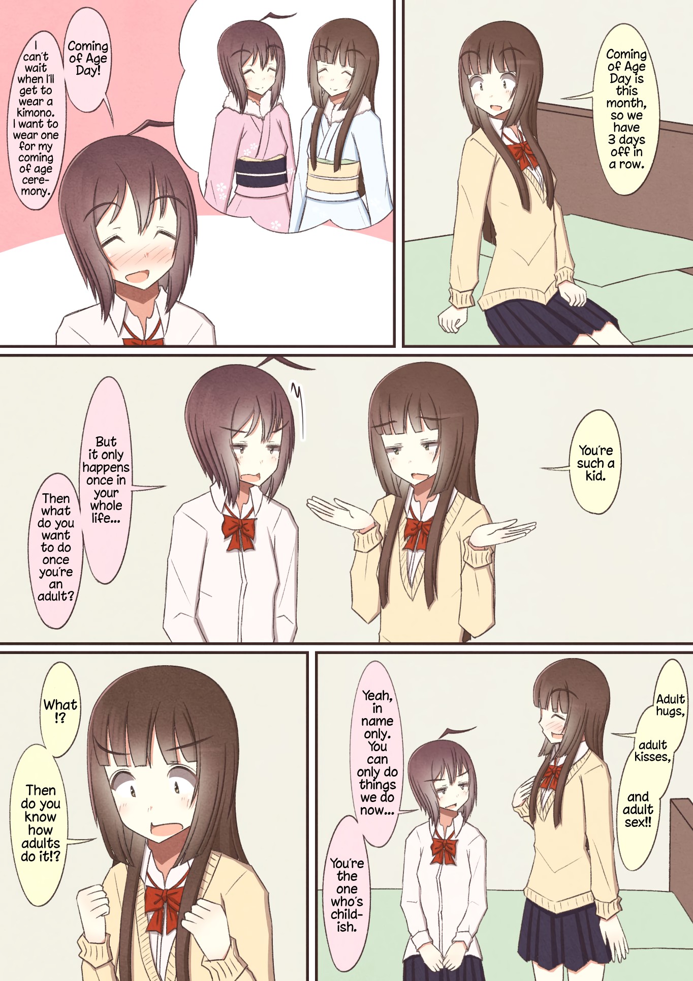Yuri Couple Chapter 16 page 1 - Chapter 16: 129-130