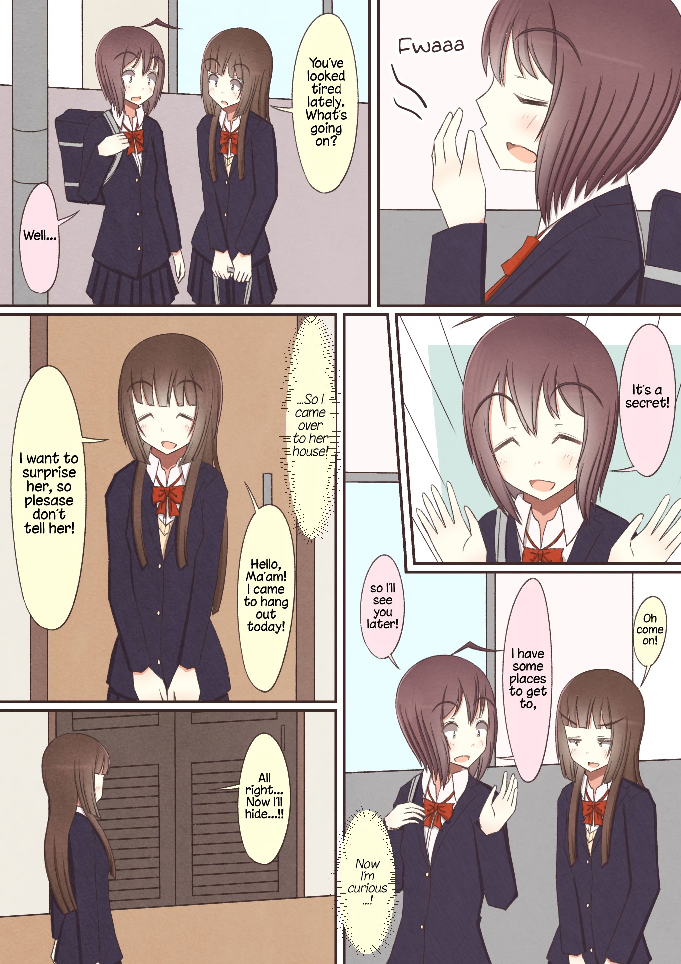 Yuri Couple Chapter 18 page 1 - Chapter 18: 133-135