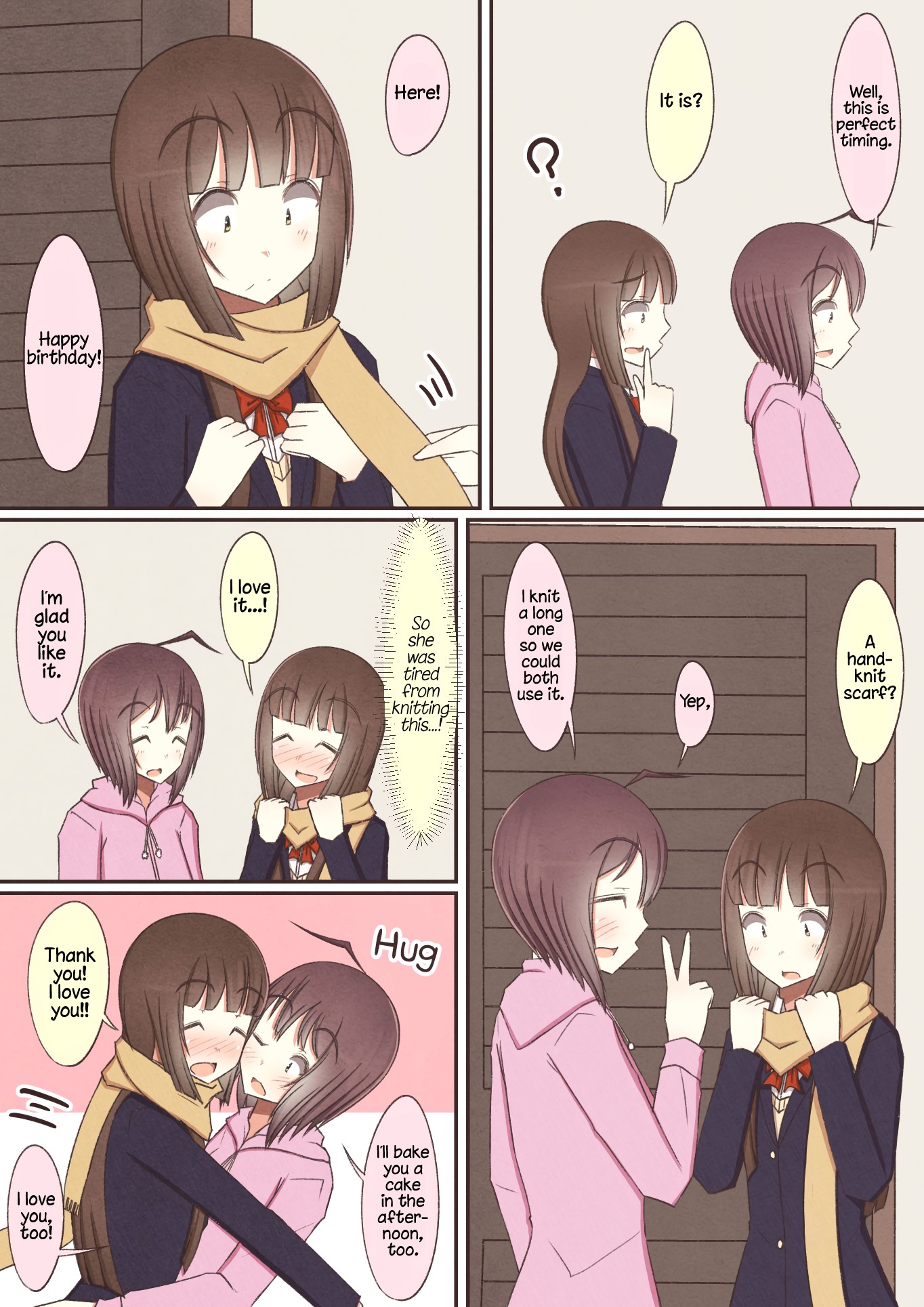 Yuri Couple Chapter 18 page 3 - Chapter 18: 133-135