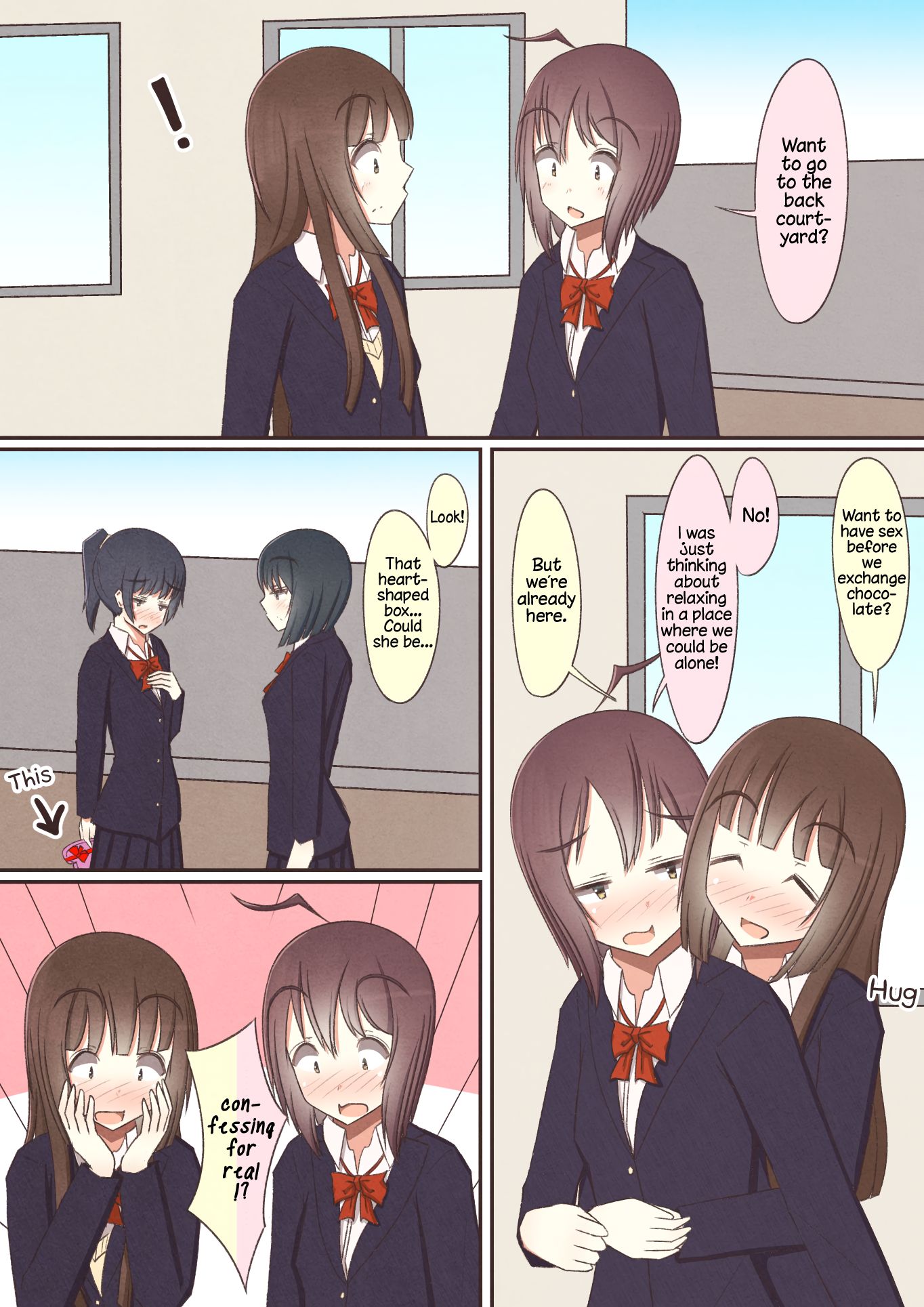 Yuri Couple Chapter 21 page 1 - Chapter 21: 140-142
