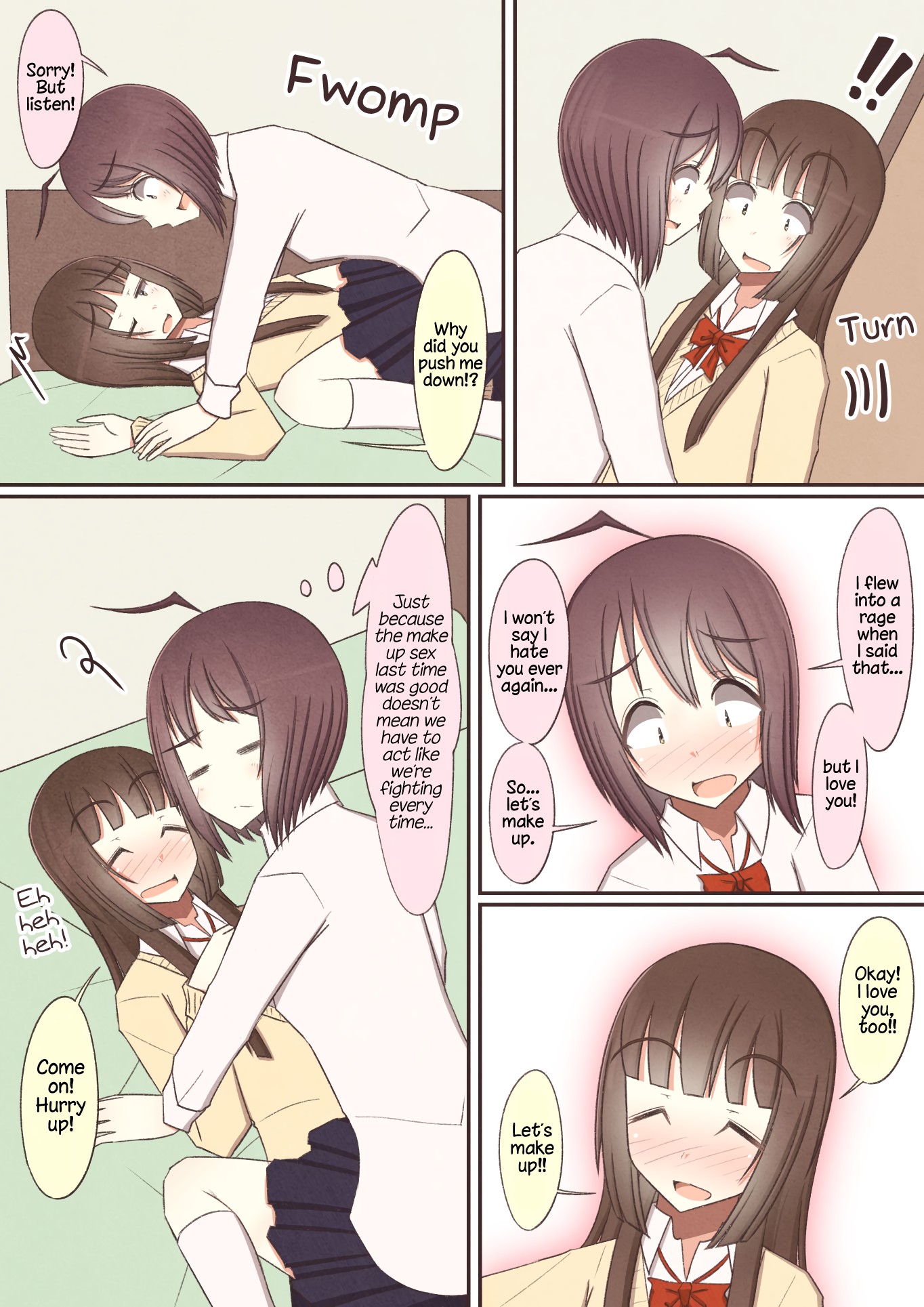 Yuri Couple Chapter 23 page 2 - Chapter 23: 145-146