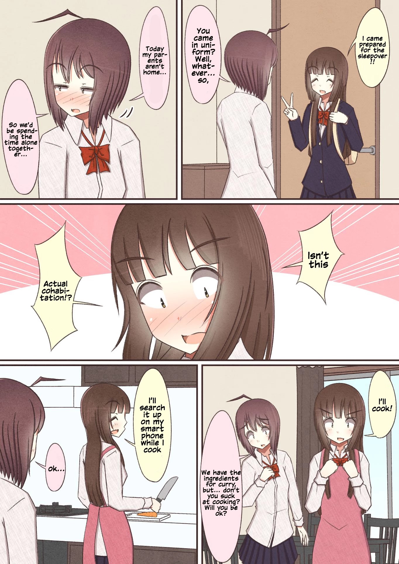 Yuri Couple Chapter 28 page 1 - Chapter 28: 166-173