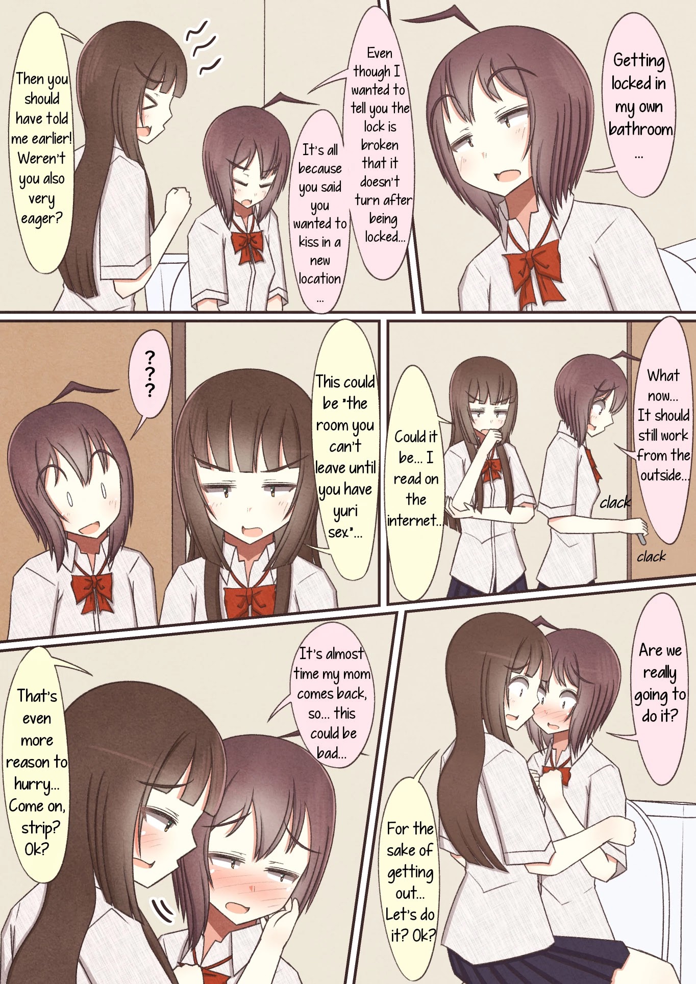 Yuri Couple Chapter 30 page 7 - Chapter 30: 177-184