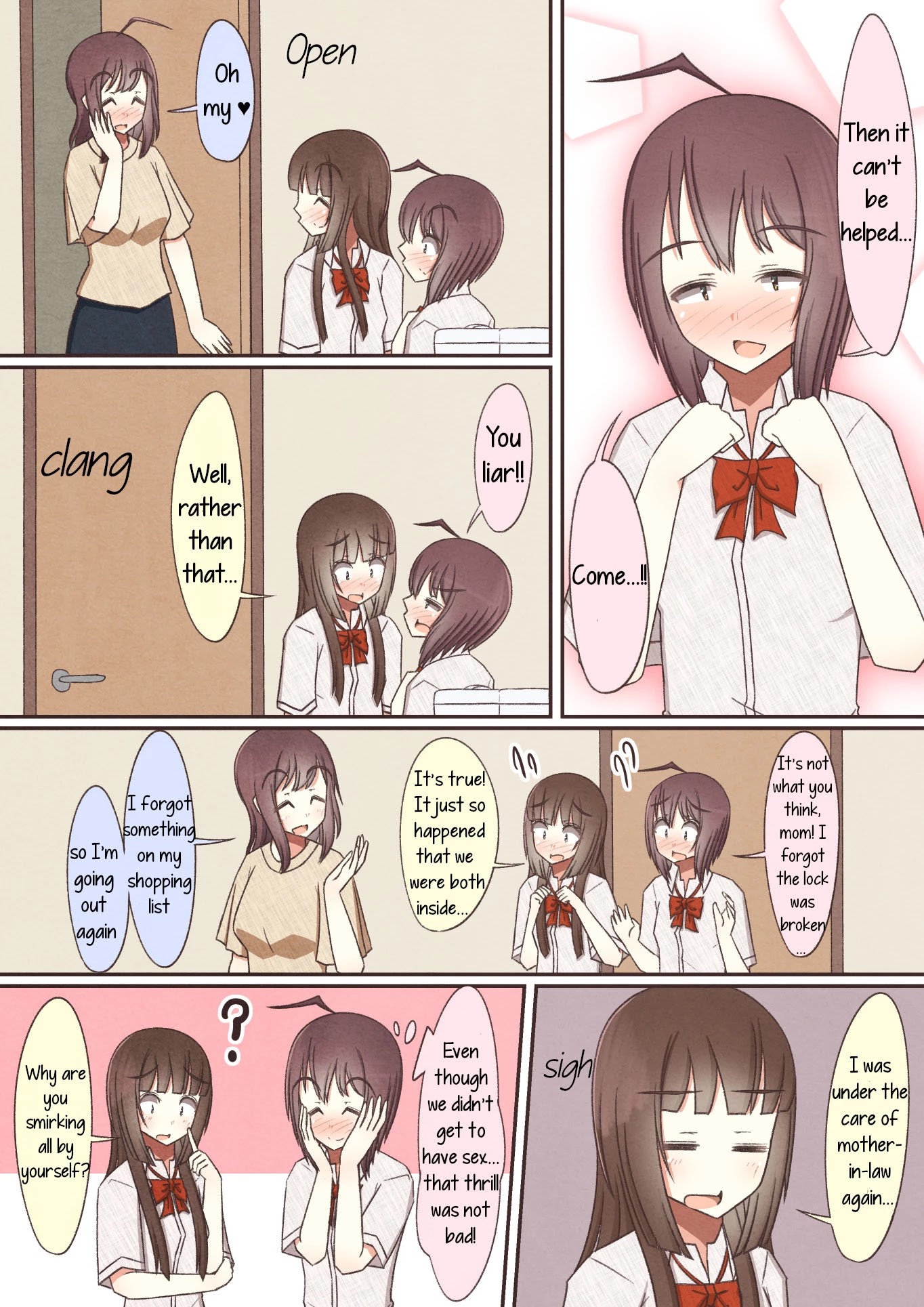 Yuri Couple Chapter 30 page 8 - Chapter 30: 177-184