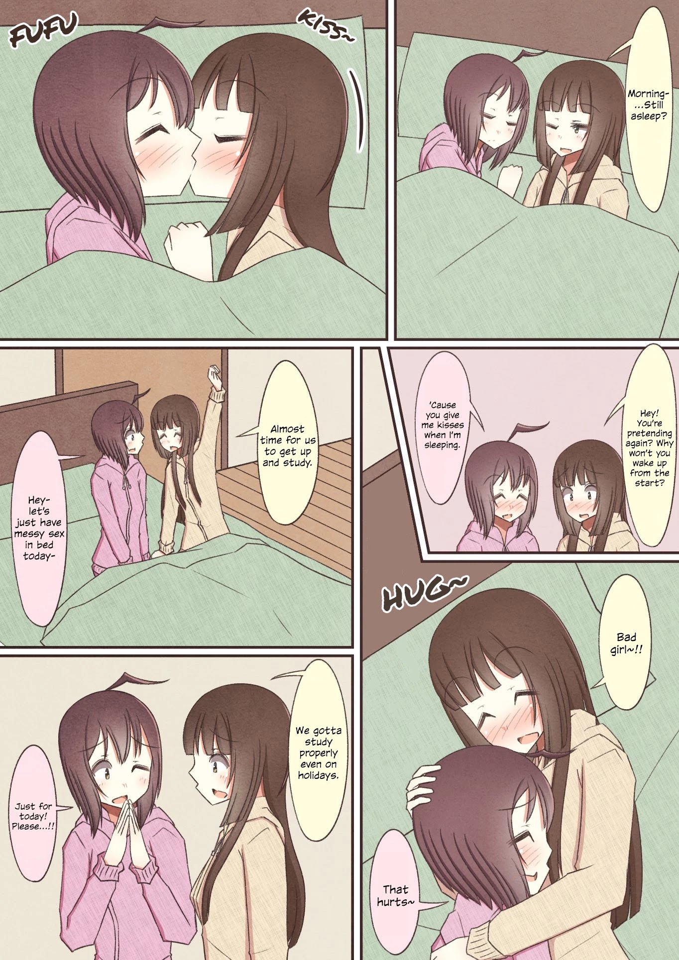 Yuri Couple Chapter 32 page 1 - Chapter 32: 194-200