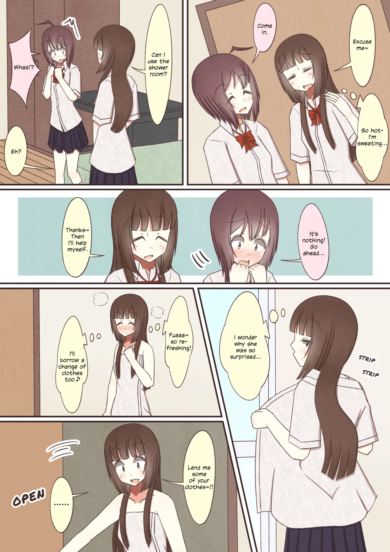 Yuri Couple Chapter 32 page 5 - Chapter 32: 194-200