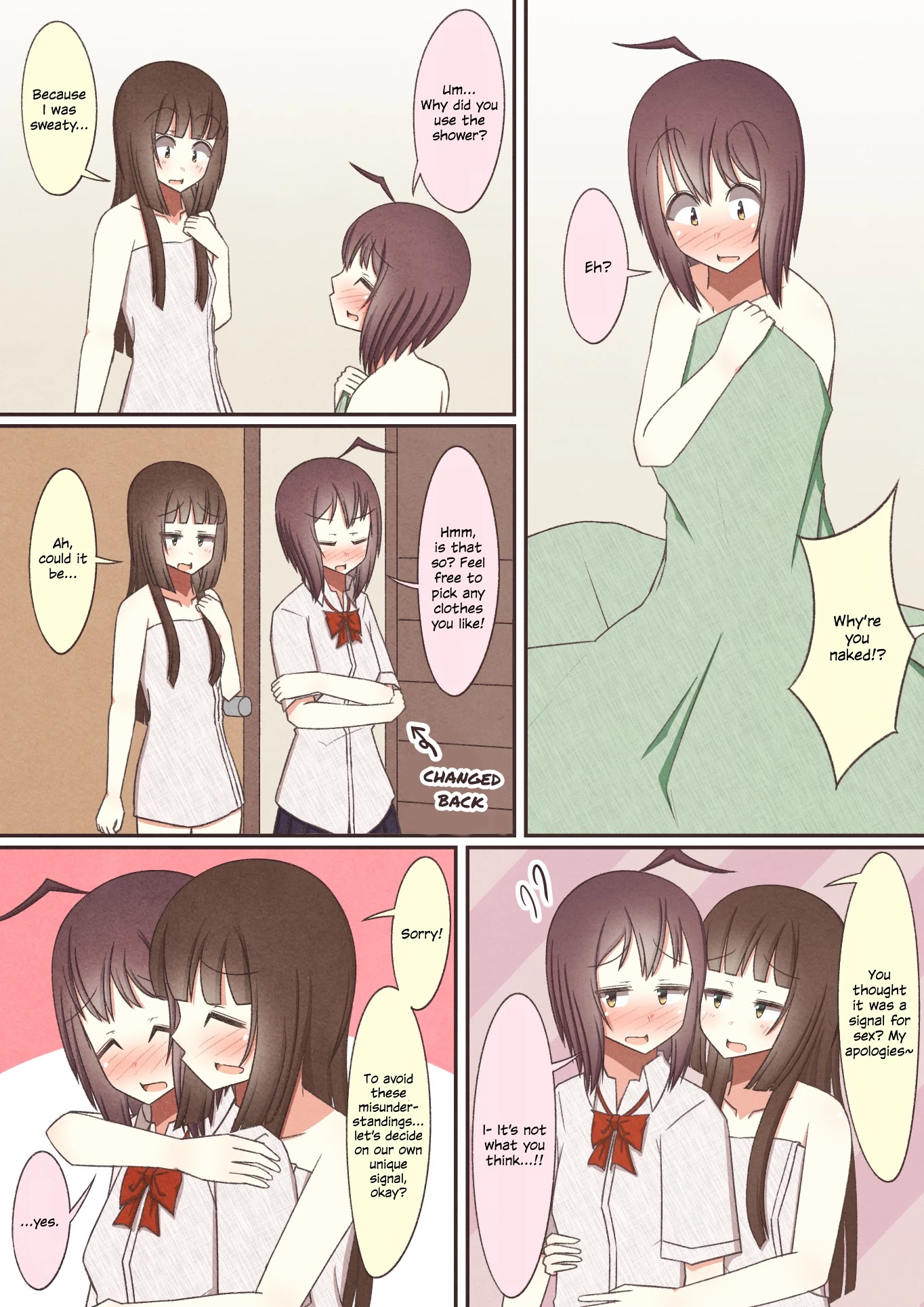 Yuri Couple Chapter 32 page 6 - Chapter 32: 194-200