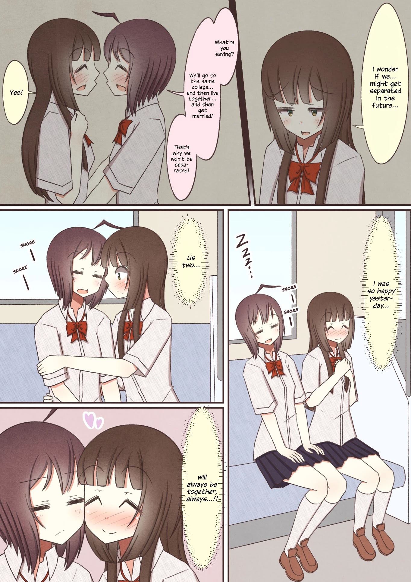 Yuri Couple Chapter 33 page 1 - Chapter 33: 201-210