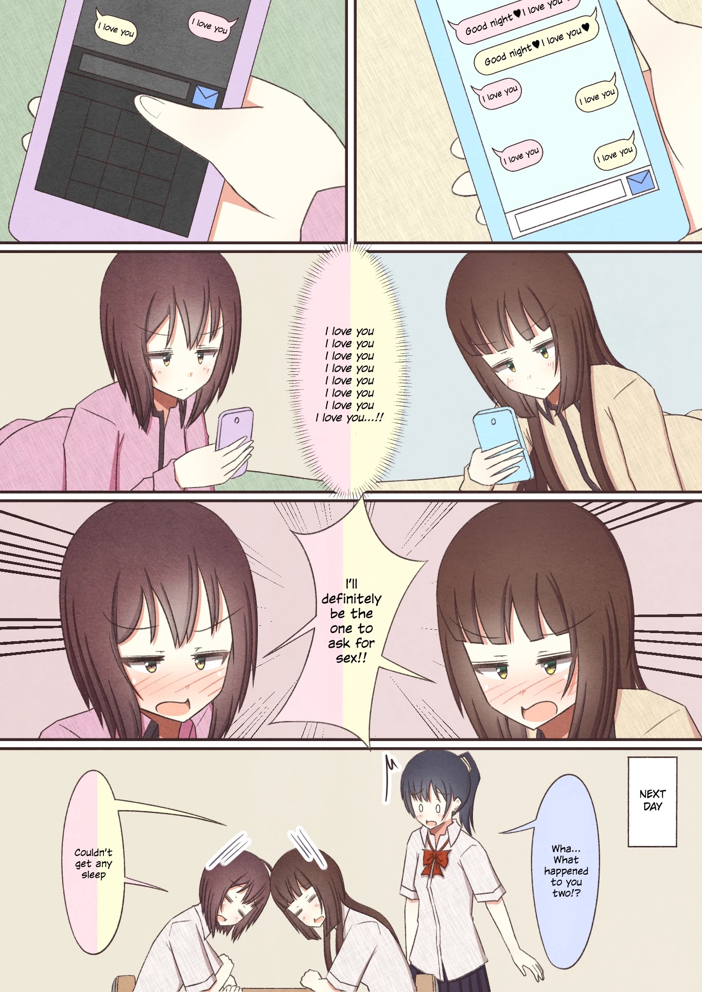 Yuri Couple Chapter 33 page 10 - Chapter 33: 201-210
