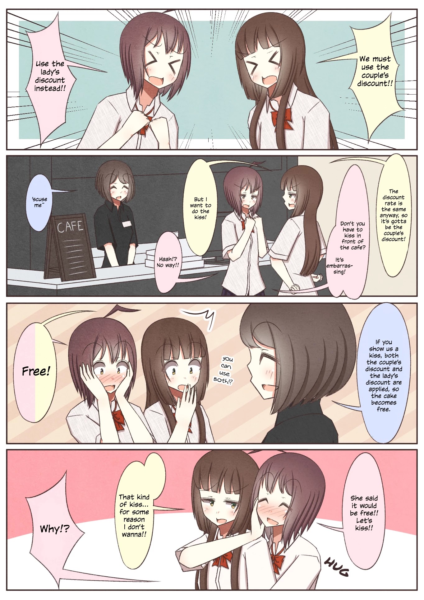 Yuri Couple Chapter 33 page 8 - Chapter 33: 201-210