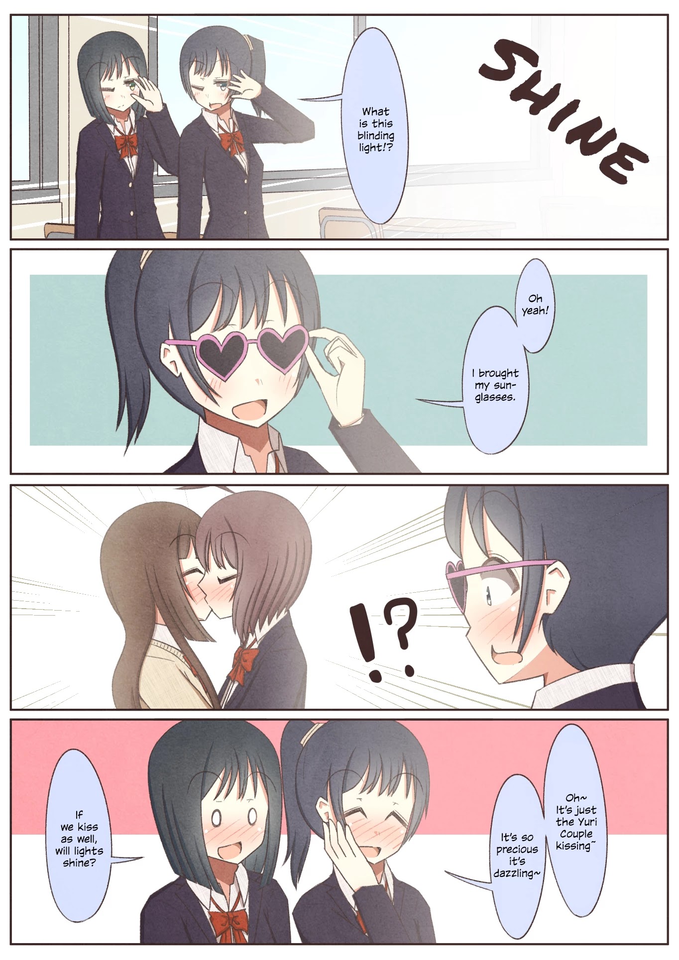 Yuri Couple Chapter 34 page 1 - Chapter 34: 211-220