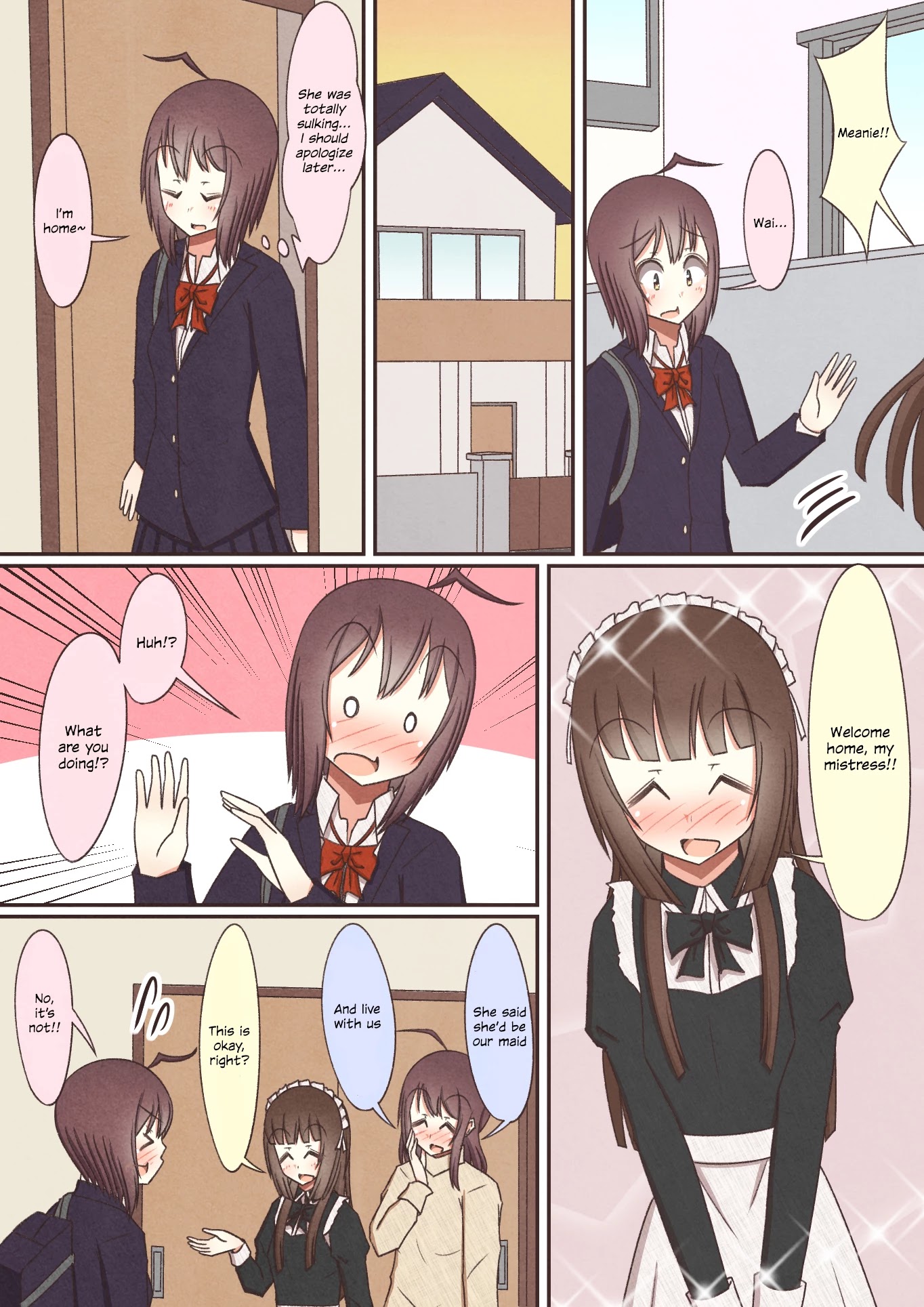 Yuri Couple Chapter 34 page 10 - Chapter 34: 211-220