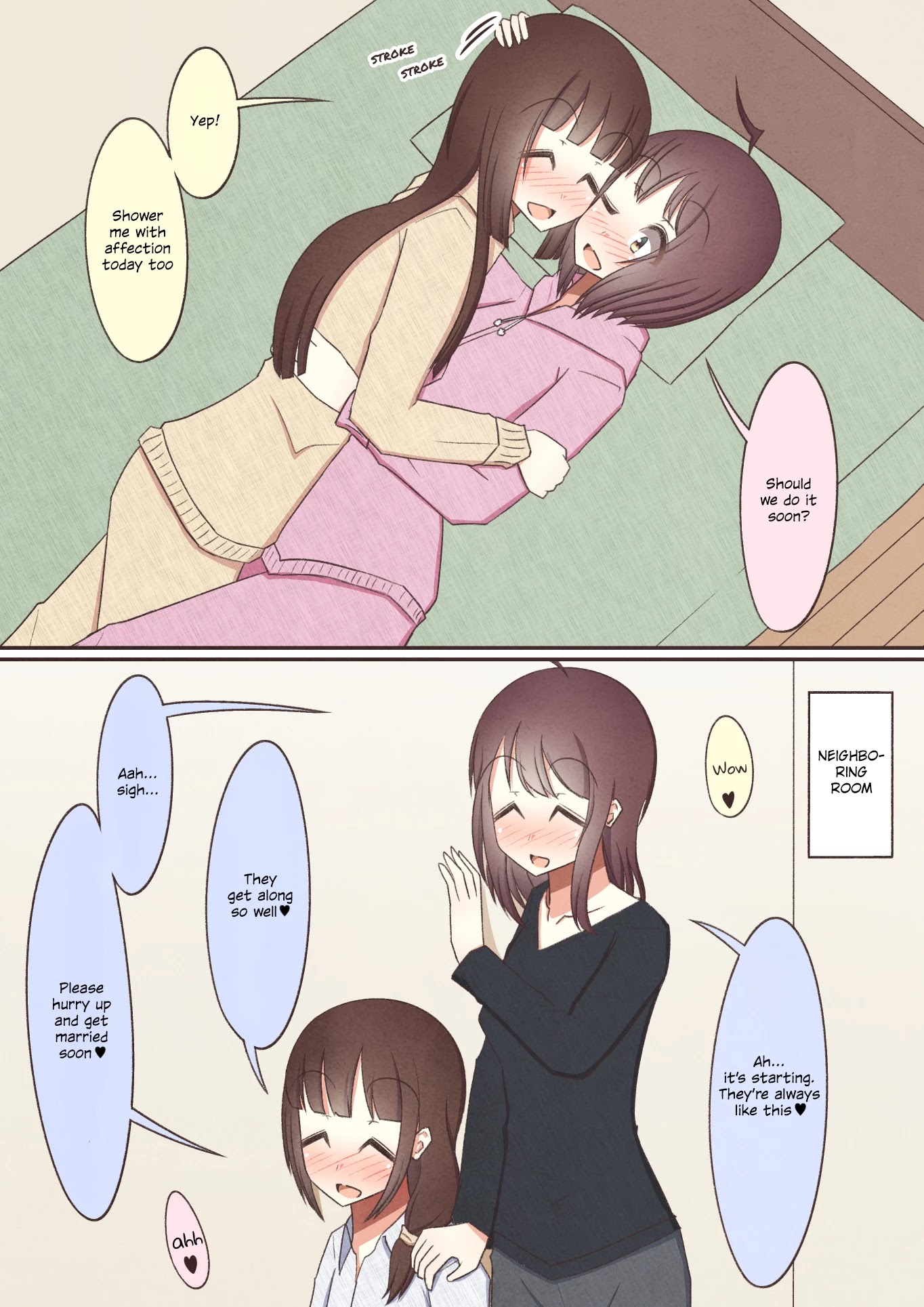 Yuri Couple Chapter 34 page 4 - Chapter 34: 211-220