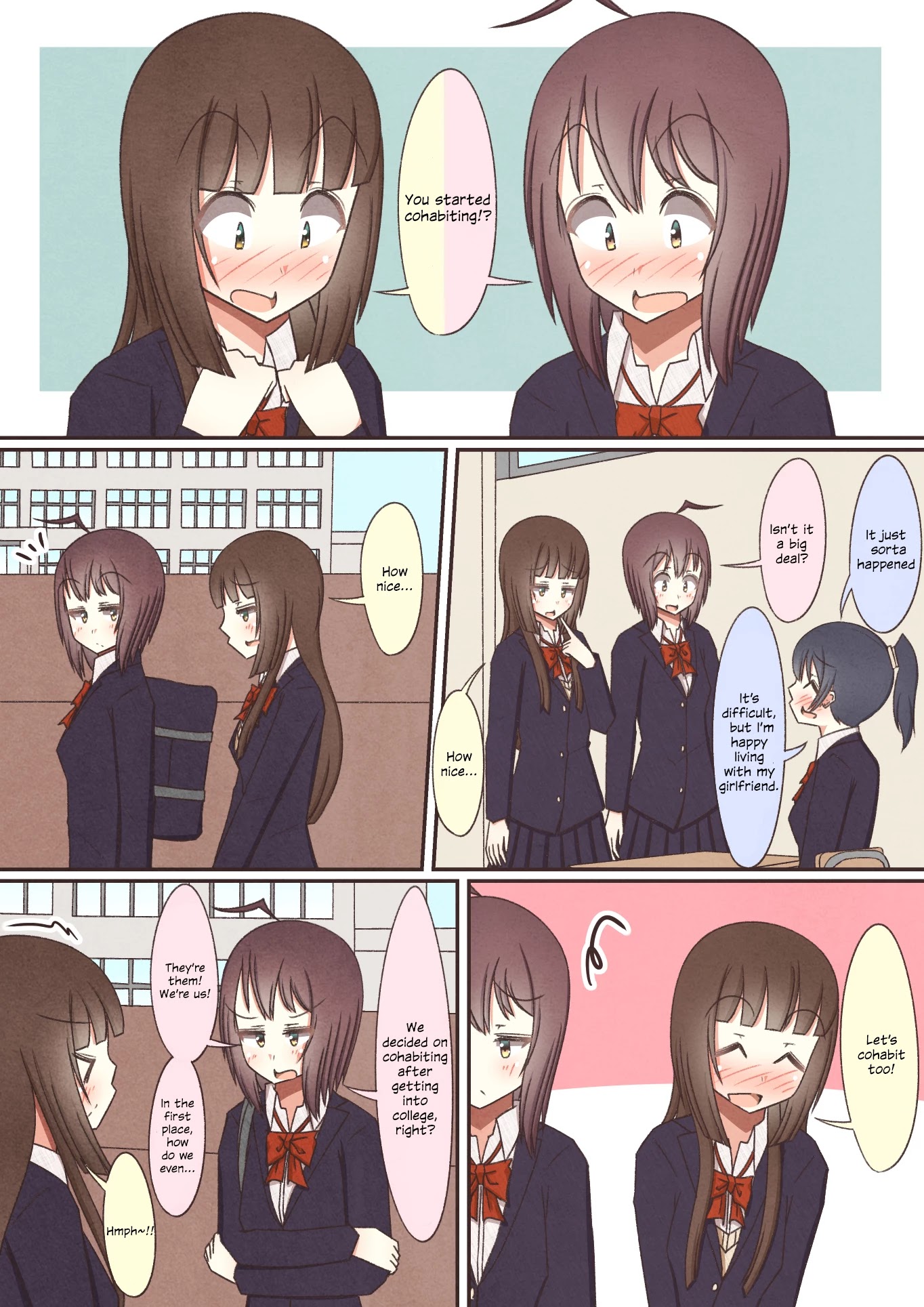 Yuri Couple Chapter 34 page 9 - Chapter 34: 211-220