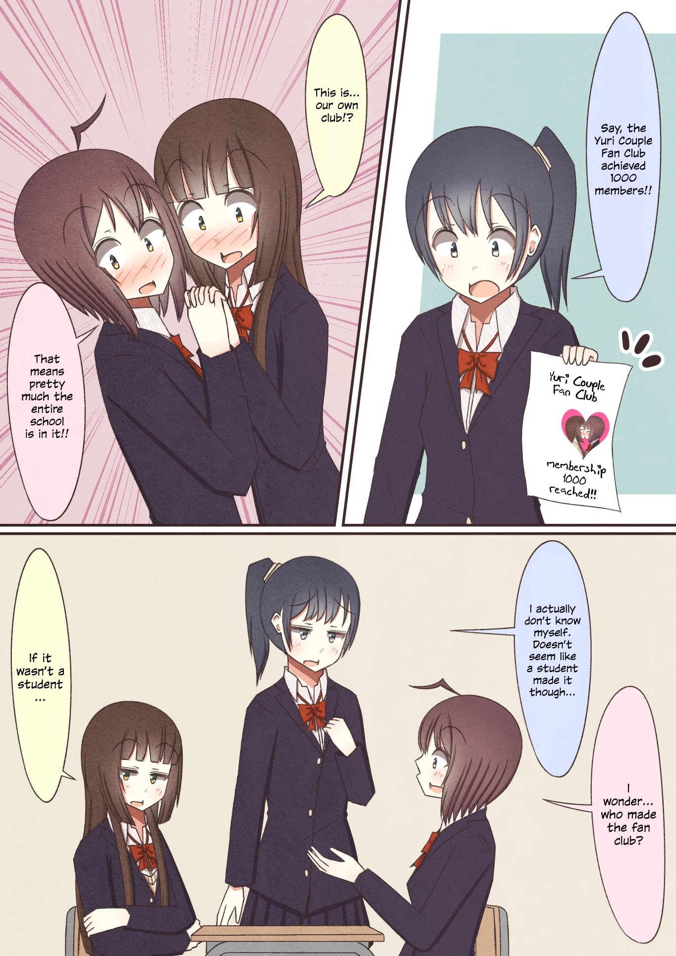 Yuri Couple Chapter 35 page 7 - Chapter 35: 221-230