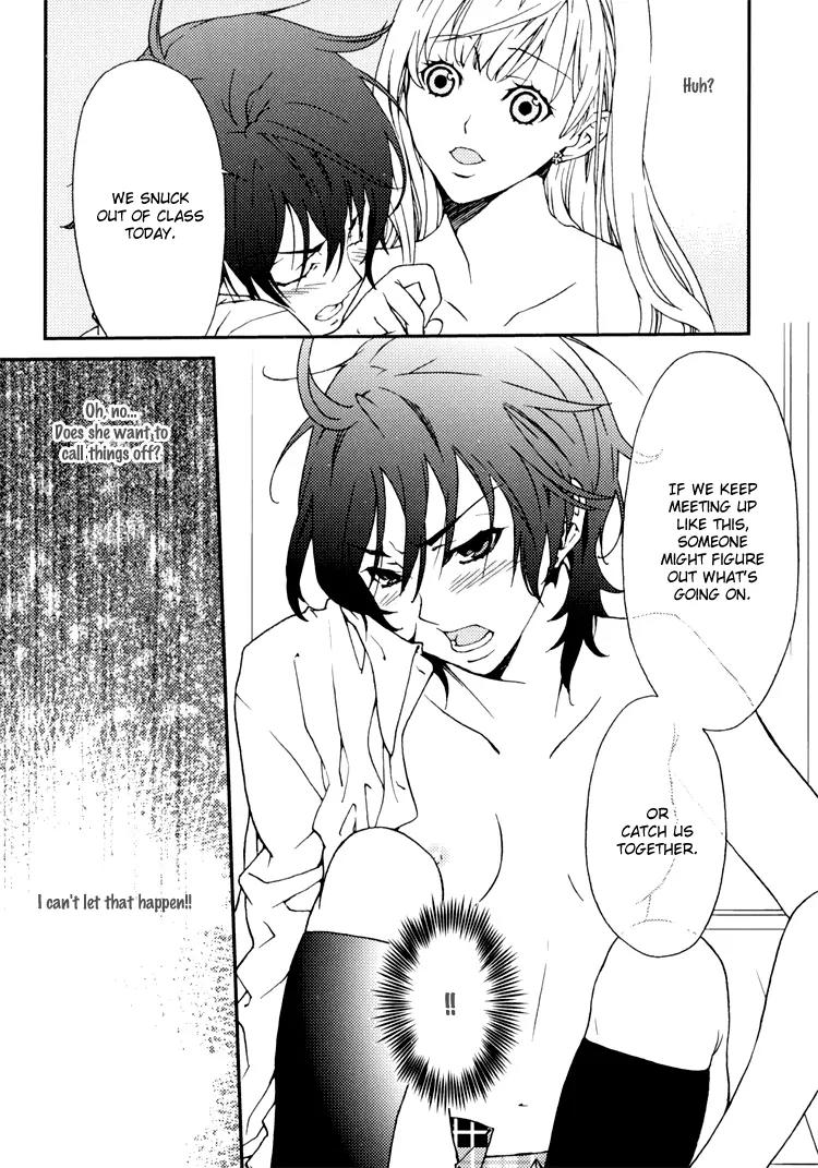 Yuri Hime Wildrose Chapter 4.2 page 12 - Vol.4 Chapter 2: Only A Secret From Her (INAMI Hajime)