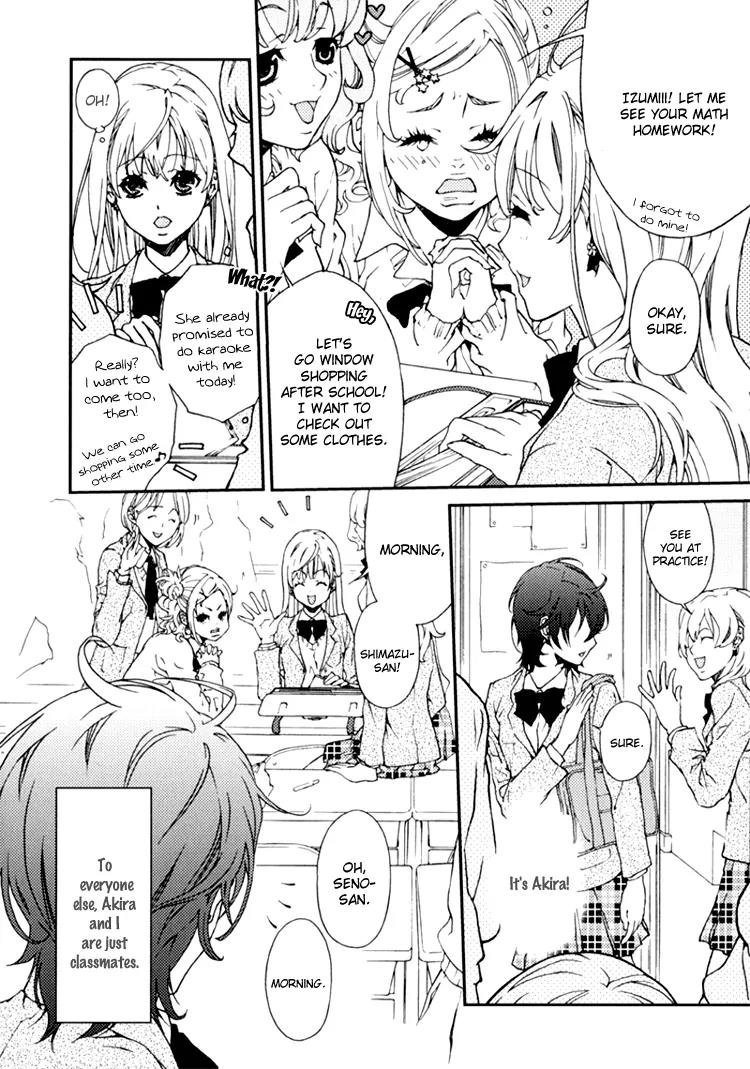 Yuri Hime Wildrose Chapter 4.2 page 3 - Vol.4 Chapter 2: Only A Secret From Her (INAMI Hajime)