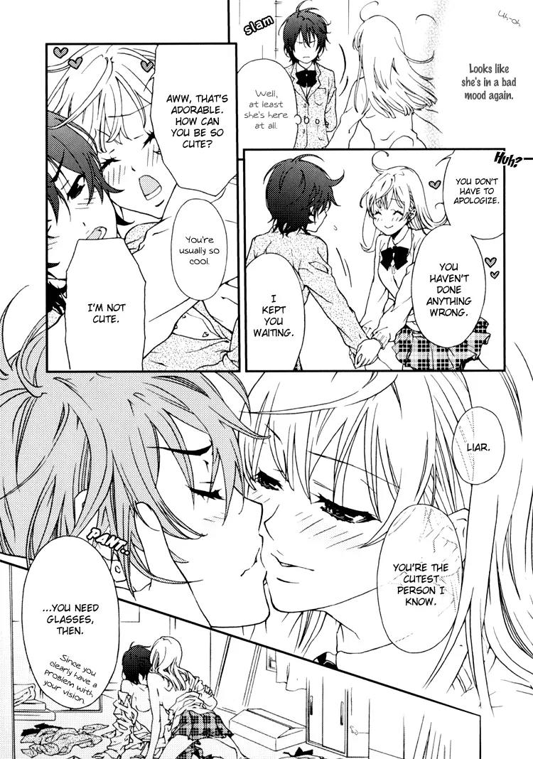 Yuri Hime Wildrose Chapter 4.2 page 7 - Vol.4 Chapter 2: Only A Secret From Her (INAMI Hajime)