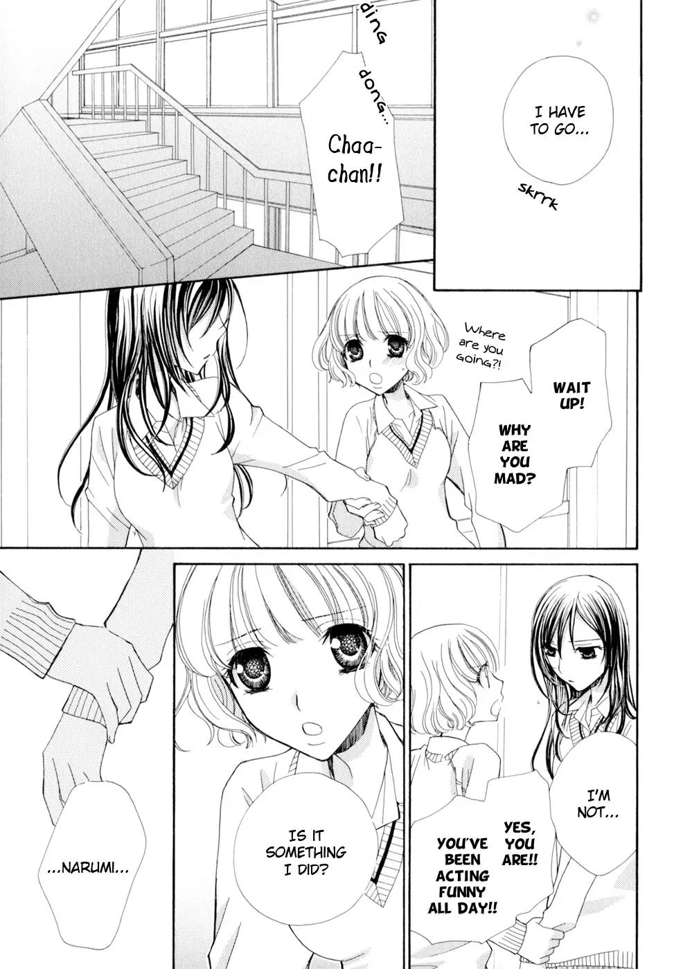 Yuri Hime Wildrose Chapter 4.3 page 17 - Vol.4 Chapter 3: My Girlfriend (MIKUNI Hajime)