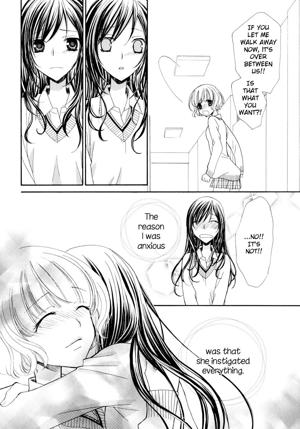 Yuri Hime Wildrose Chapter 4.3 page 20 - Vol.4 Chapter 3: My Girlfriend (MIKUNI Hajime)