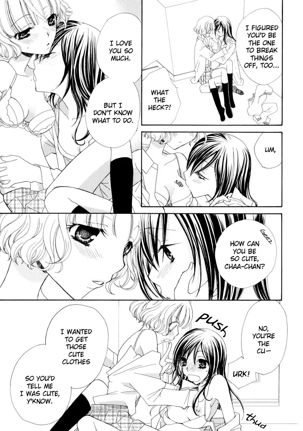 Yuri Hime Wildrose Chapter 4.3 page 21 - Vol.4 Chapter 3: My Girlfriend (MIKUNI Hajime)