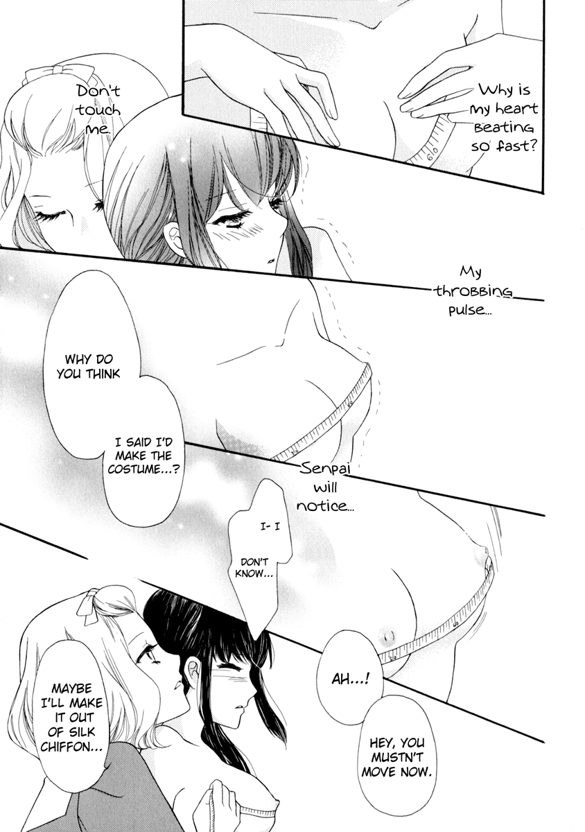 Yuri Hime Wildrose Chapter 4.5 page 8 - Vol.4 Chapter 5: Embroidered Flowers, Needles of Honey