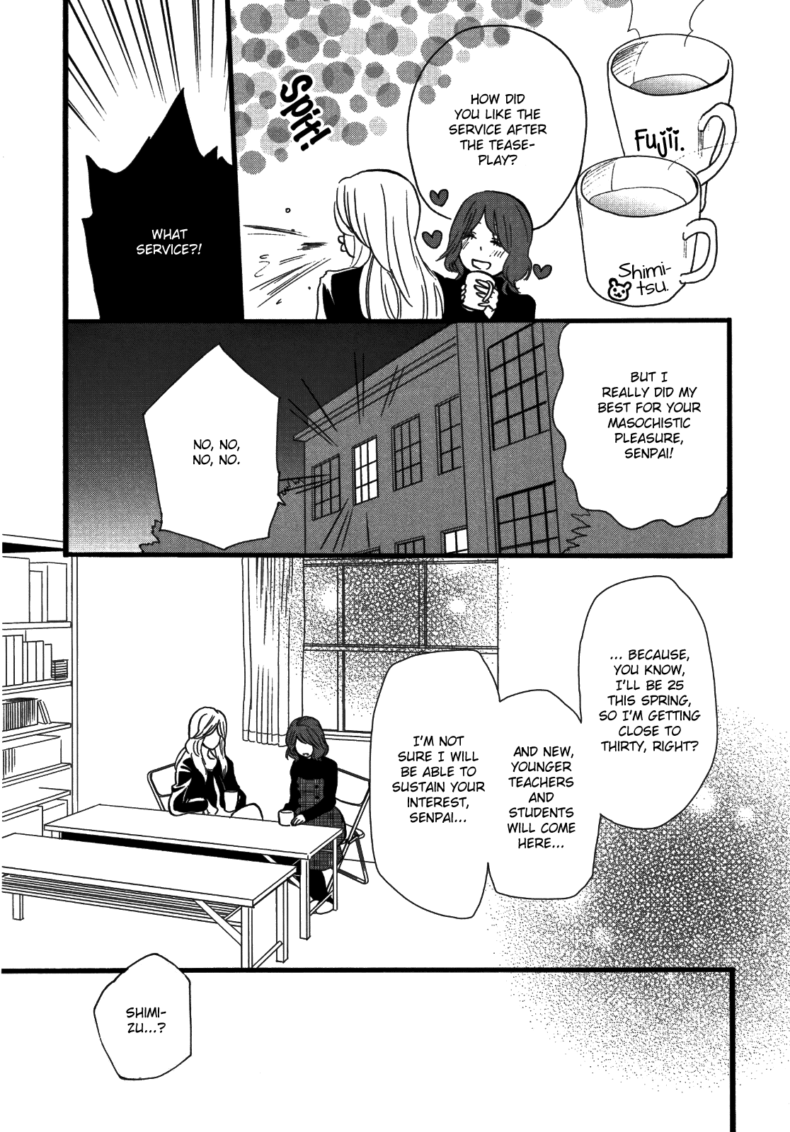 Yuri Hime Wildrose Chapter 5.2 page 17 - Vol.5 Chapter 2: Sweet Examination