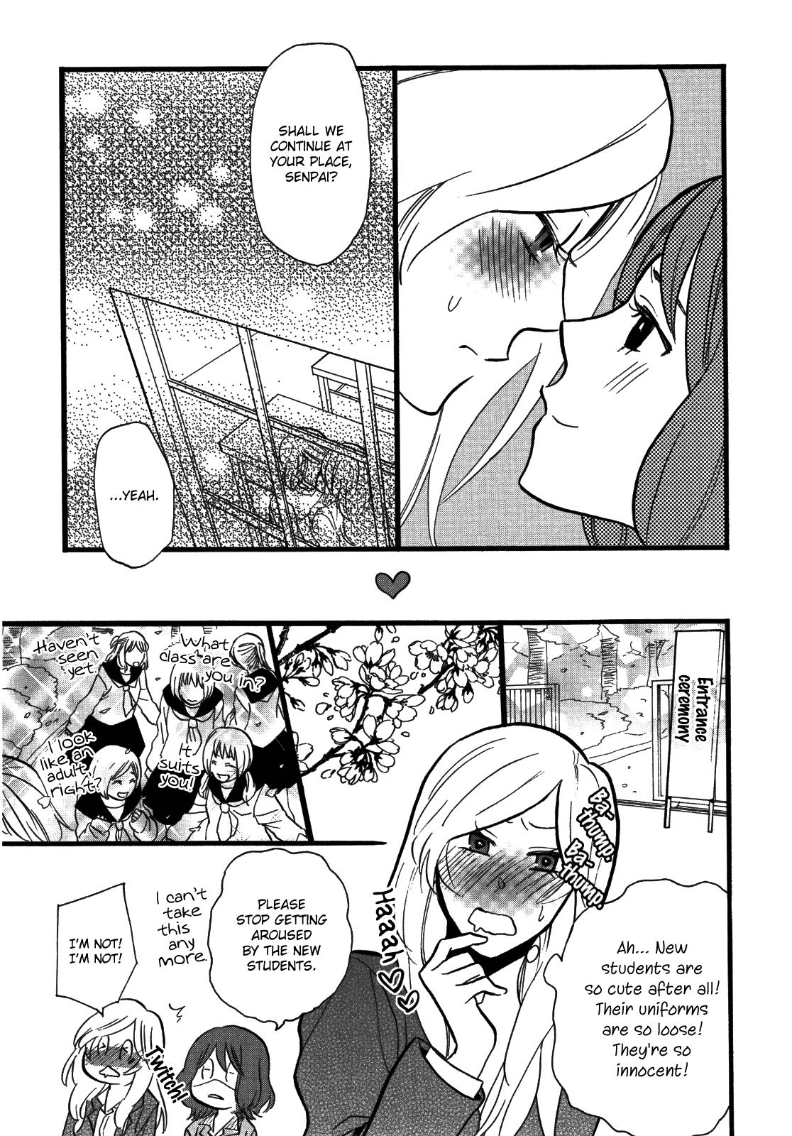 Yuri Hime Wildrose Chapter 5.2 page 19 - Vol.5 Chapter 2: Sweet Examination