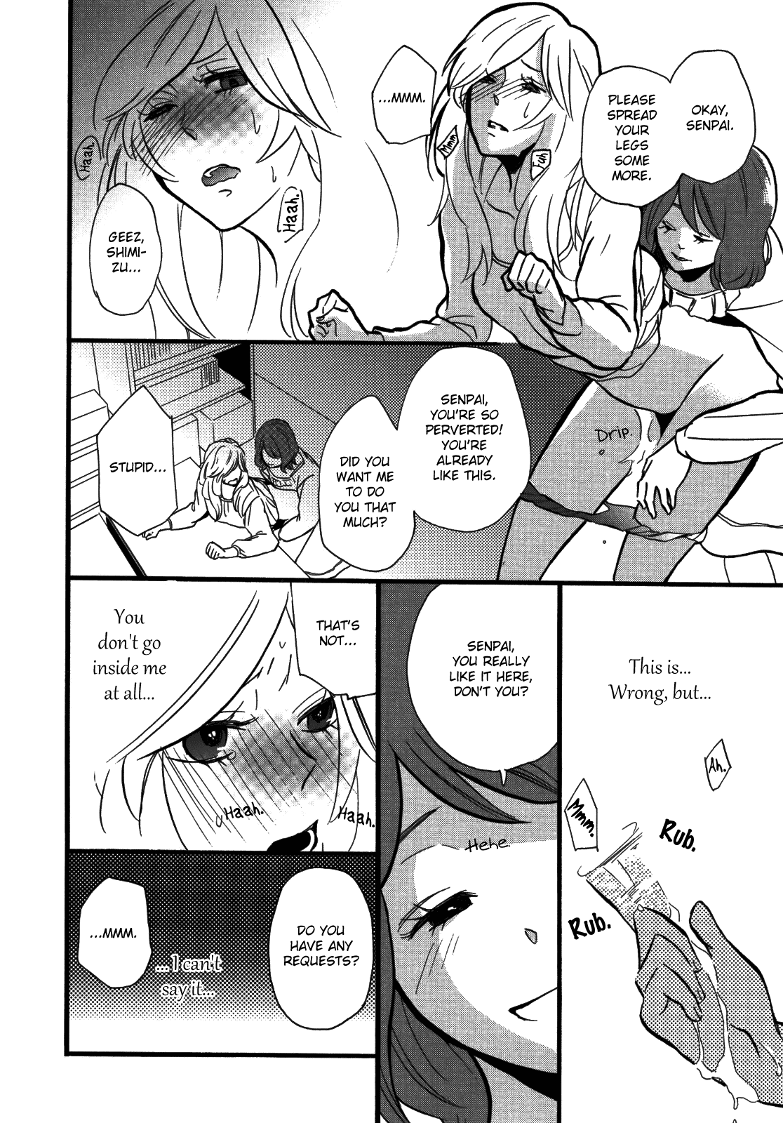 Yuri Hime Wildrose Chapter 5.2 page 4 - Vol.5 Chapter 2: Sweet Examination