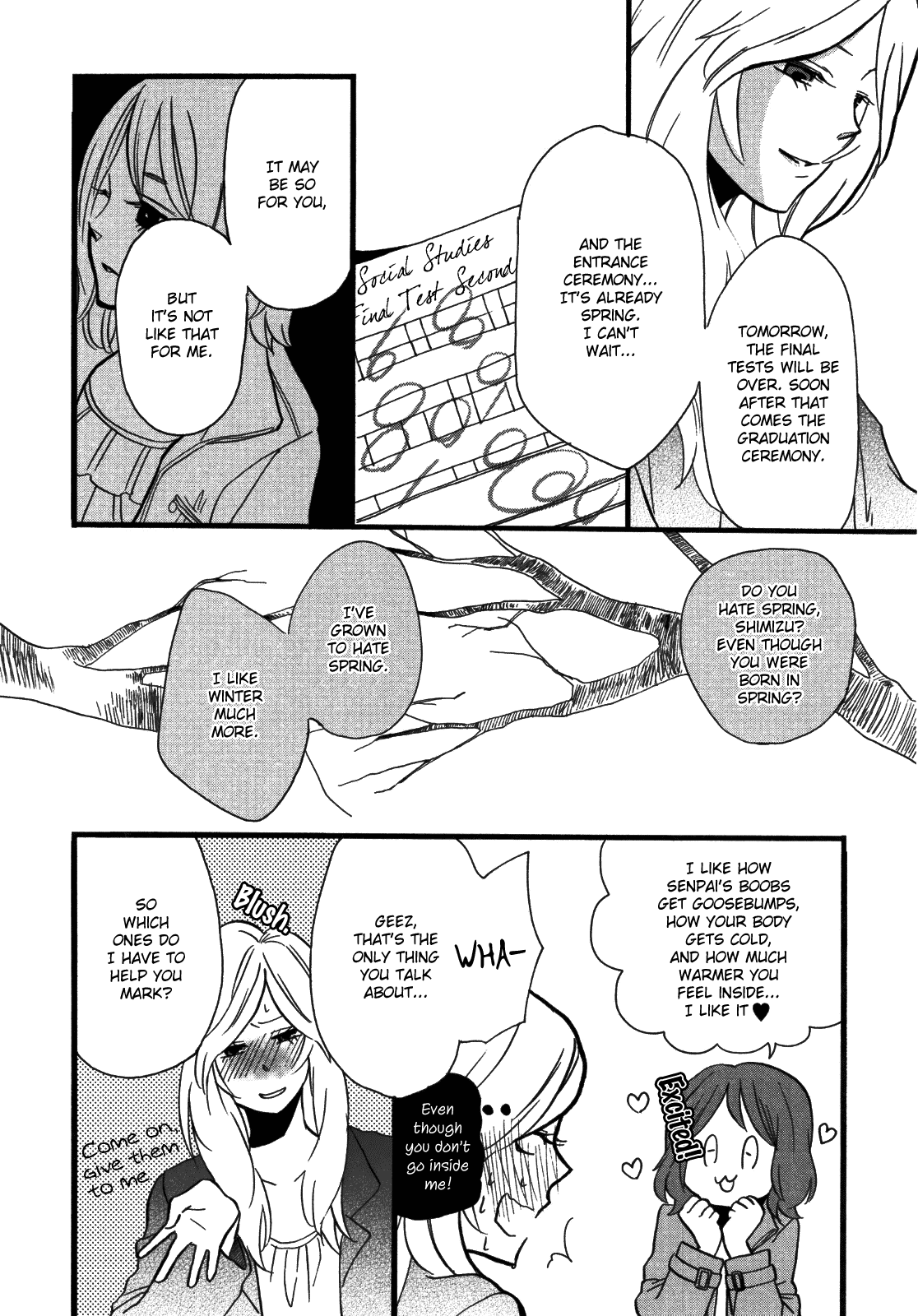 Yuri Hime Wildrose Chapter 5.2 page 6 - Vol.5 Chapter 2: Sweet Examination