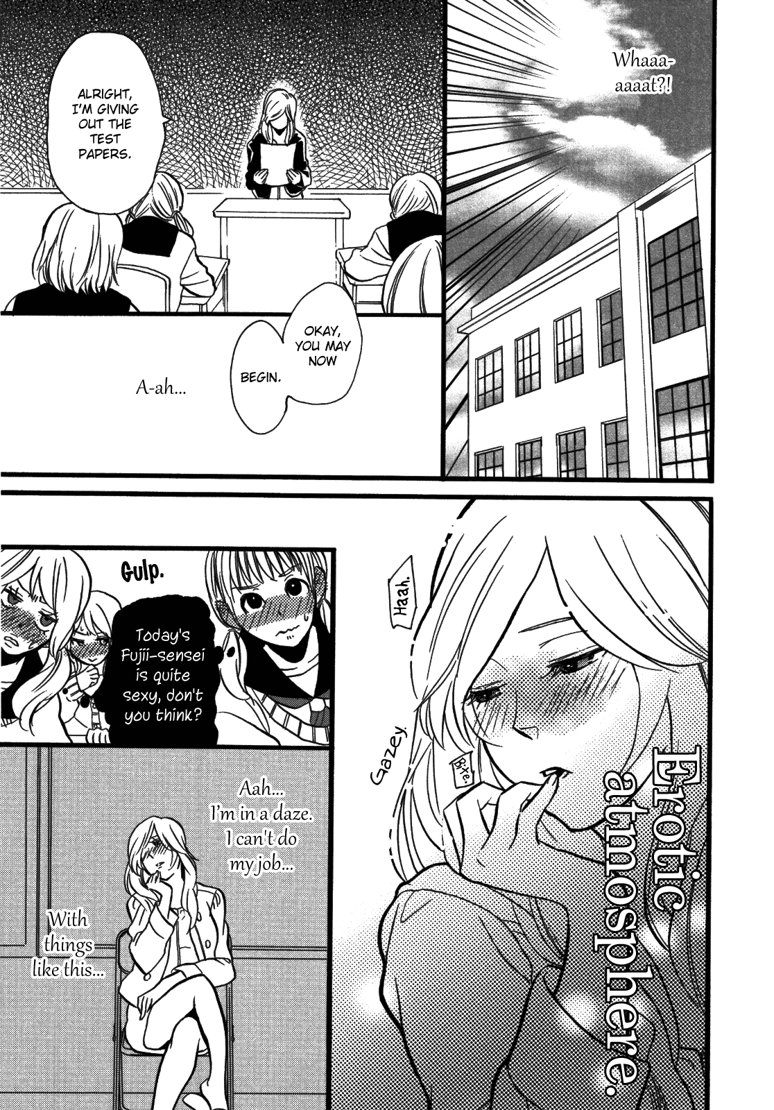 Yuri Hime Wildrose Chapter 5.2 page 9 - Vol.5 Chapter 2: Sweet Examination