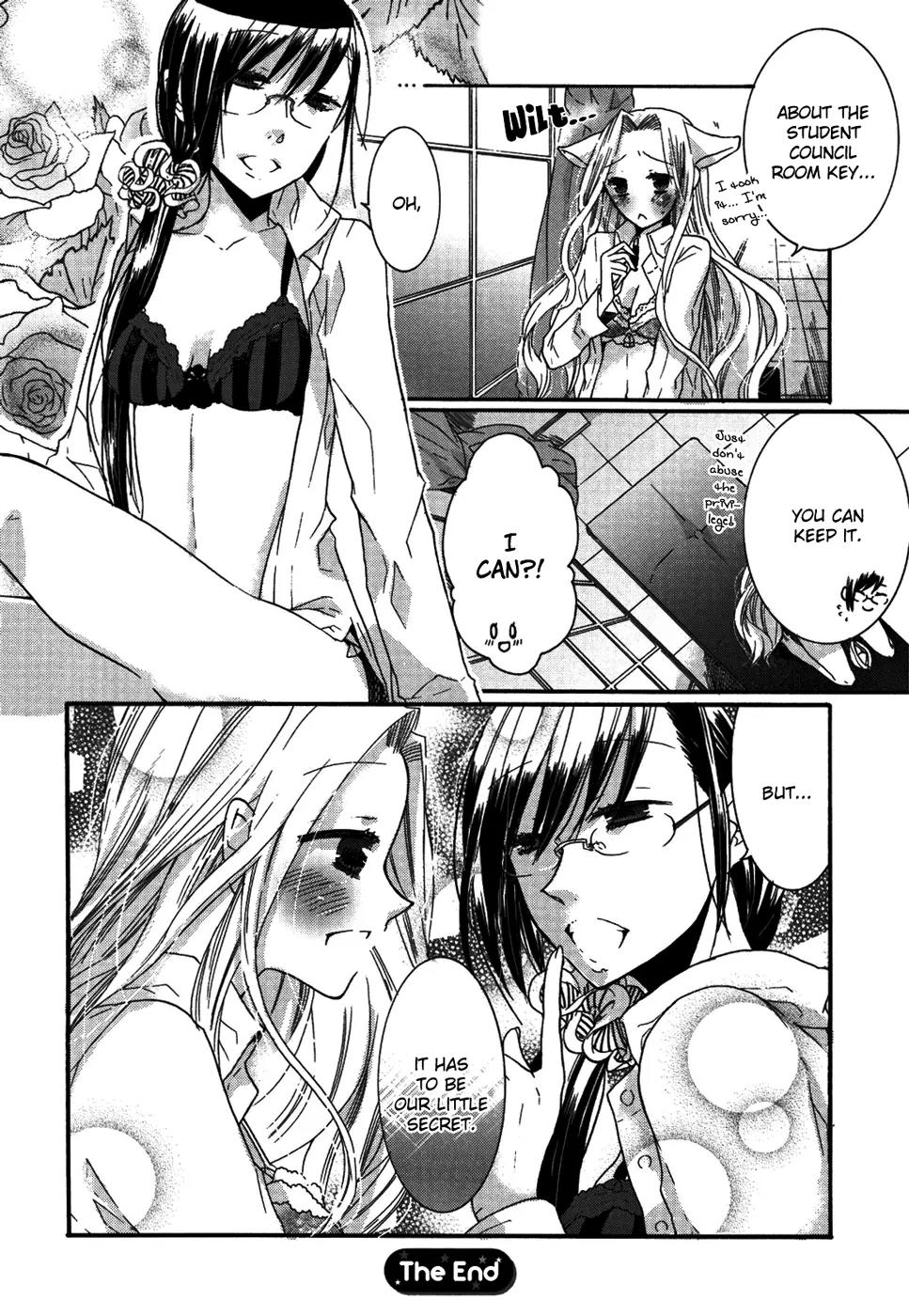 Yuri Hime Wildrose Chapter 5.3 page 15 - Vol.5 Chapter 3: Promise (AKUTA Rinko)