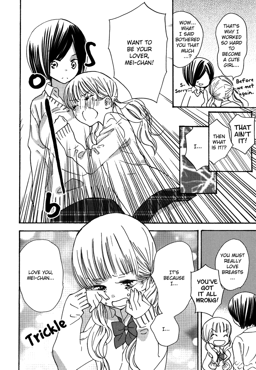 Yuri Hime Wildrose Chapter 5.9 page 9 - Vol.5 Chapter 9: Blushing Girl