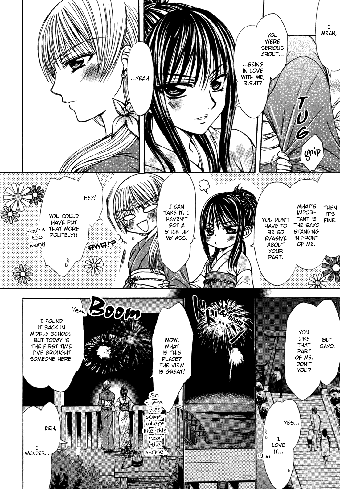 Yuri Hime Wildrose Chapter 6.6 page 10 - Vol.6 Chapter 6: Moment Like Fireworks