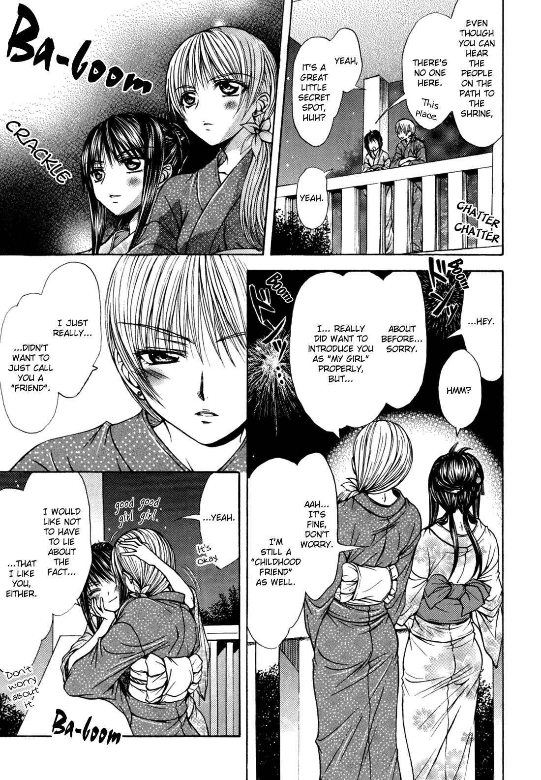 Yuri Hime Wildrose Chapter 6.6 page 11 - Vol.6 Chapter 6: Moment Like Fireworks
