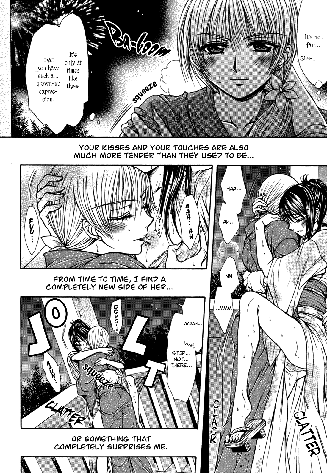 Yuri Hime Wildrose Chapter 6.6 page 14 - Vol.6 Chapter 6: Moment Like Fireworks