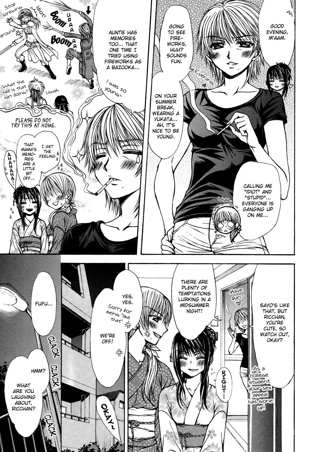 Yuri Hime Wildrose Chapter 6.6 page 3 - Vol.6 Chapter 6: Moment Like Fireworks