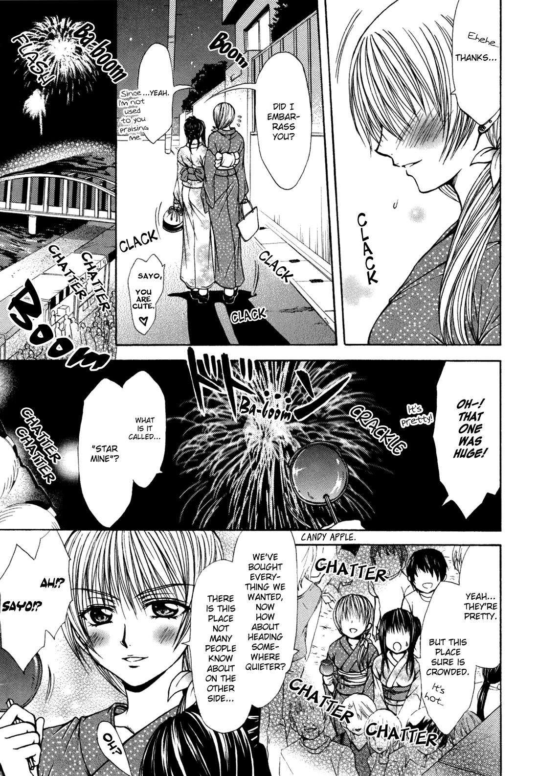 Yuri Hime Wildrose Chapter 6.6 page 5 - Vol.6 Chapter 6: Moment Like Fireworks