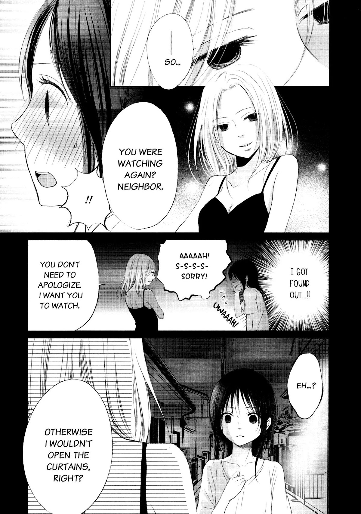 Yuri Hime Wildrose Chapter 7.2 page 12 - Vol.7 Chapter 2: Hidden in Dusk (Momono Moto)